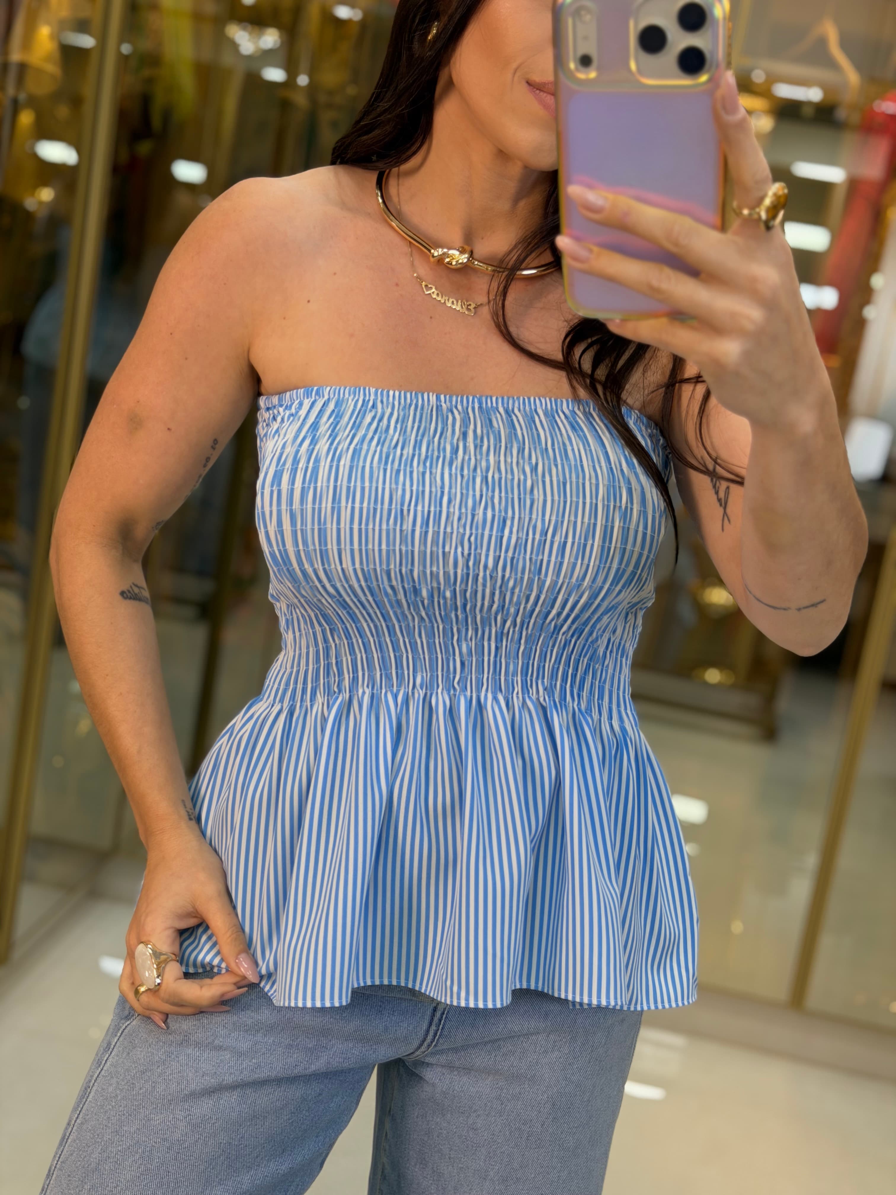 BLUSA LASTEX