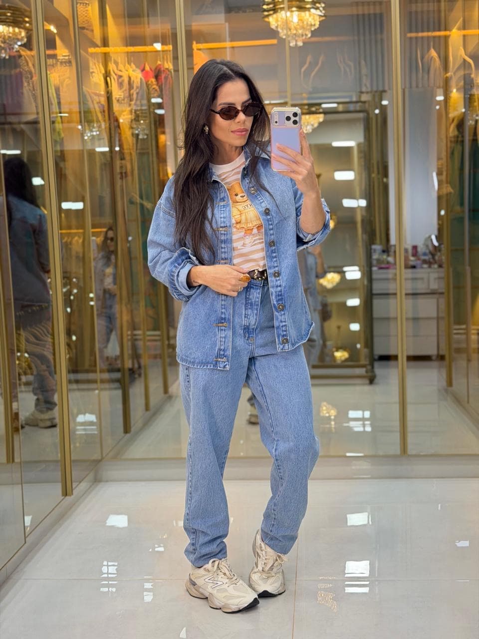 CONJUNTO JEANS CAMISA