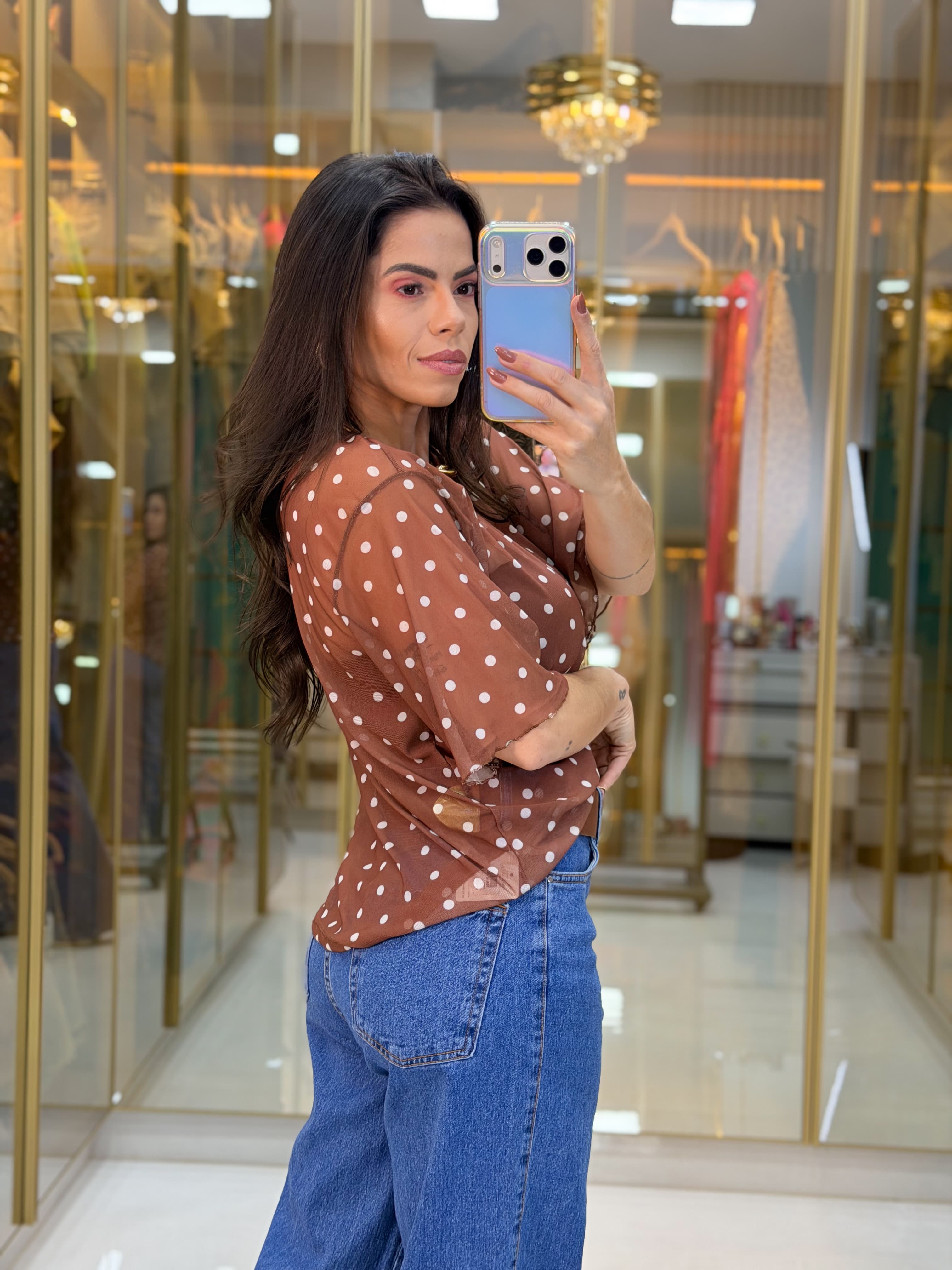 BLUSA TULE POA
