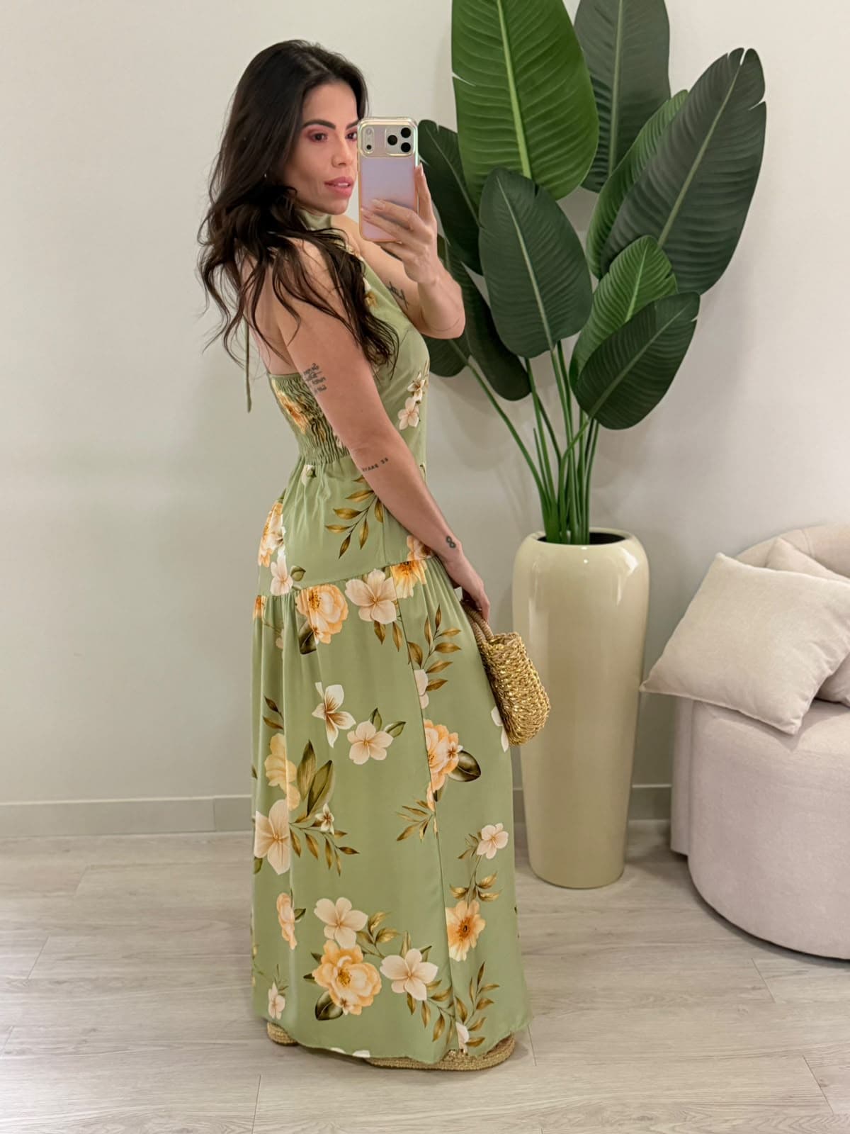 VESTIDO FRENTE ÚNICA