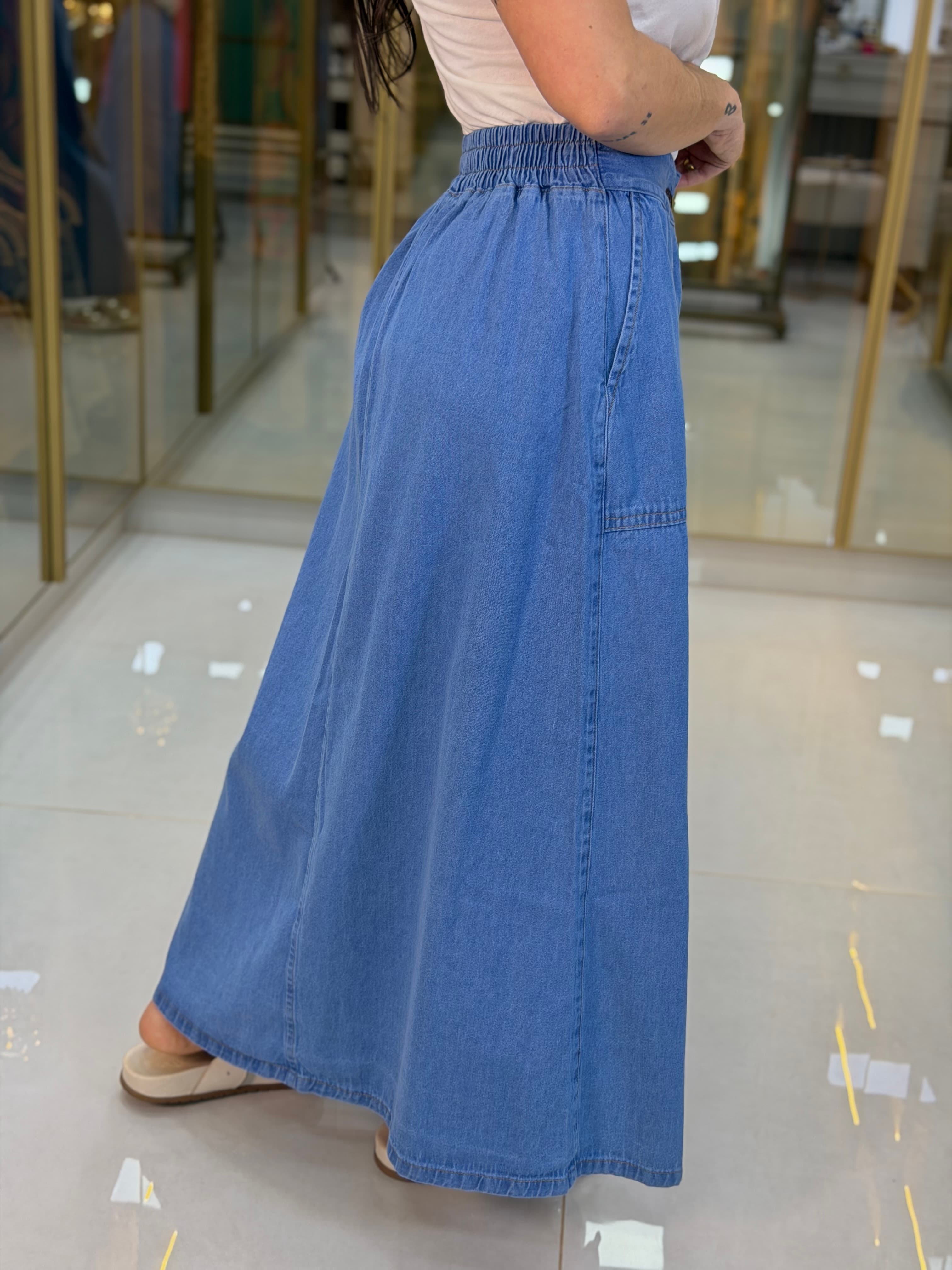 Saia Jeans