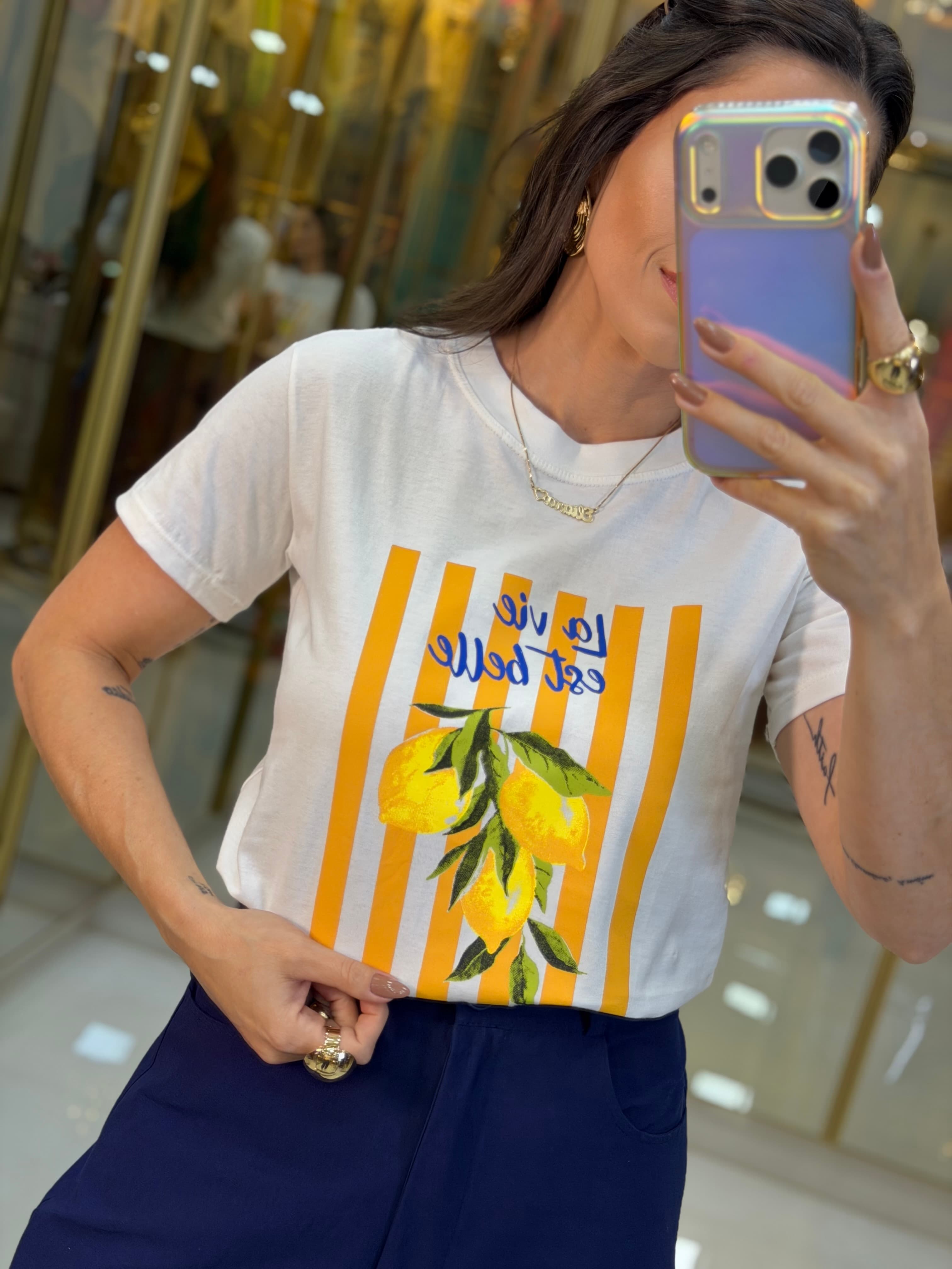 T-SHIRT ALGODÃO