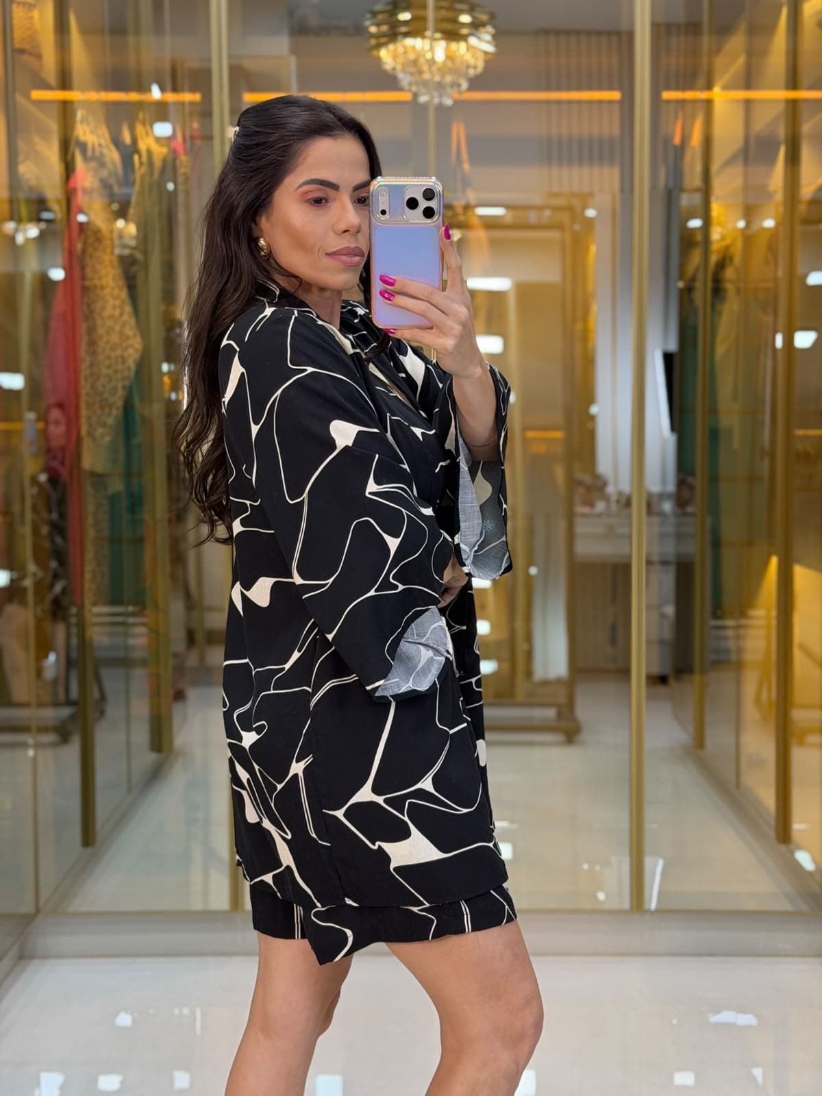 CONJUNTO KIMONO SHORT