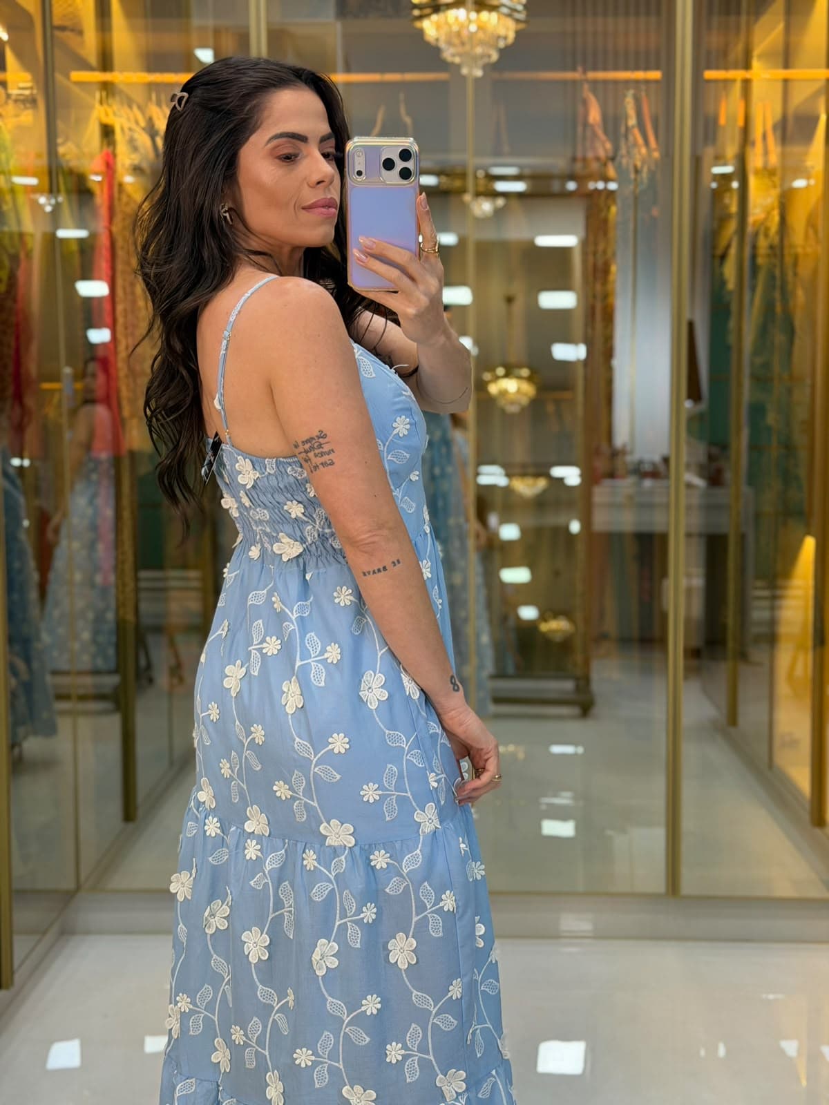 VESTIDO BORDADO