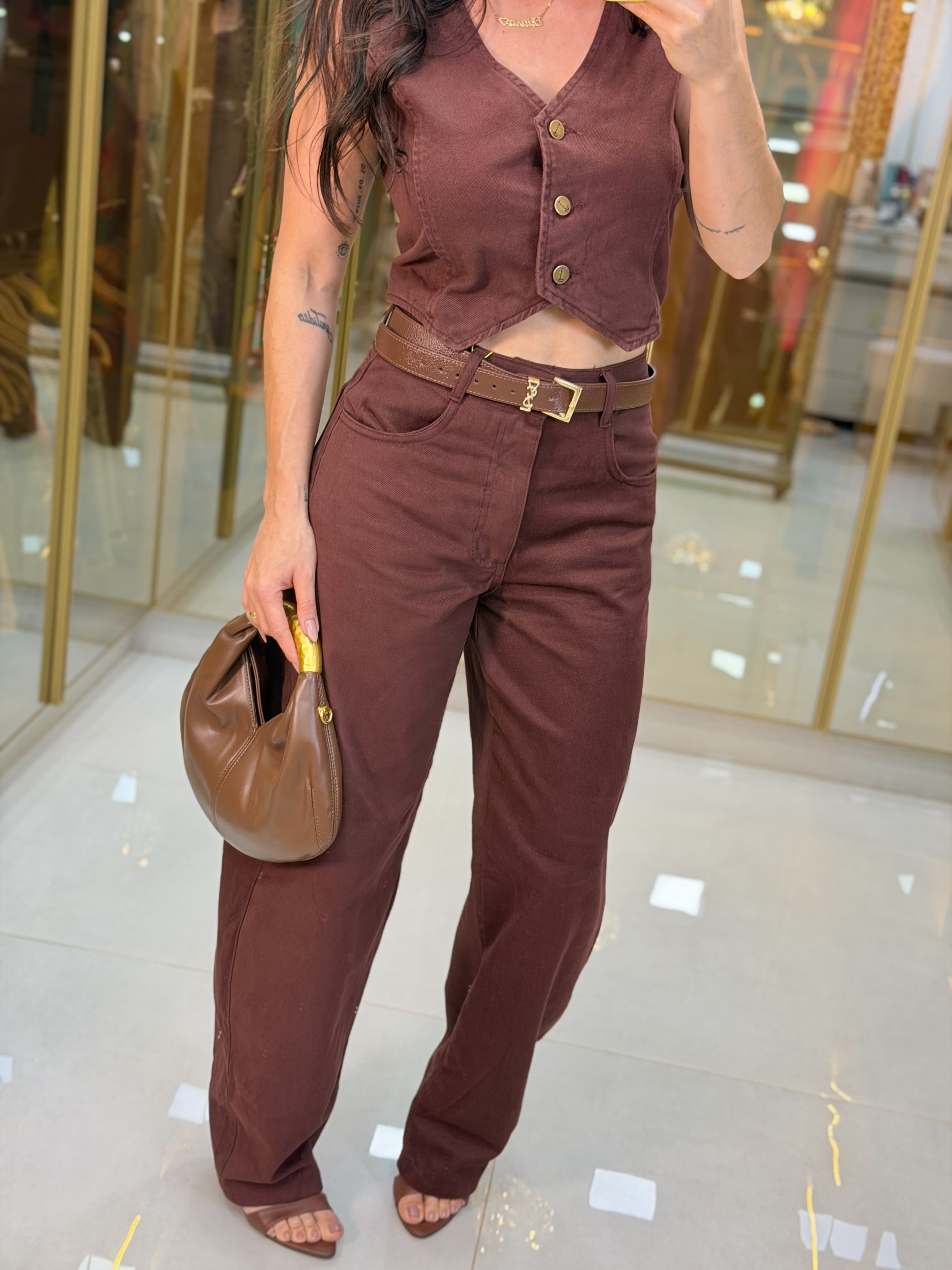 CONJUNTO JEANS CAMISA