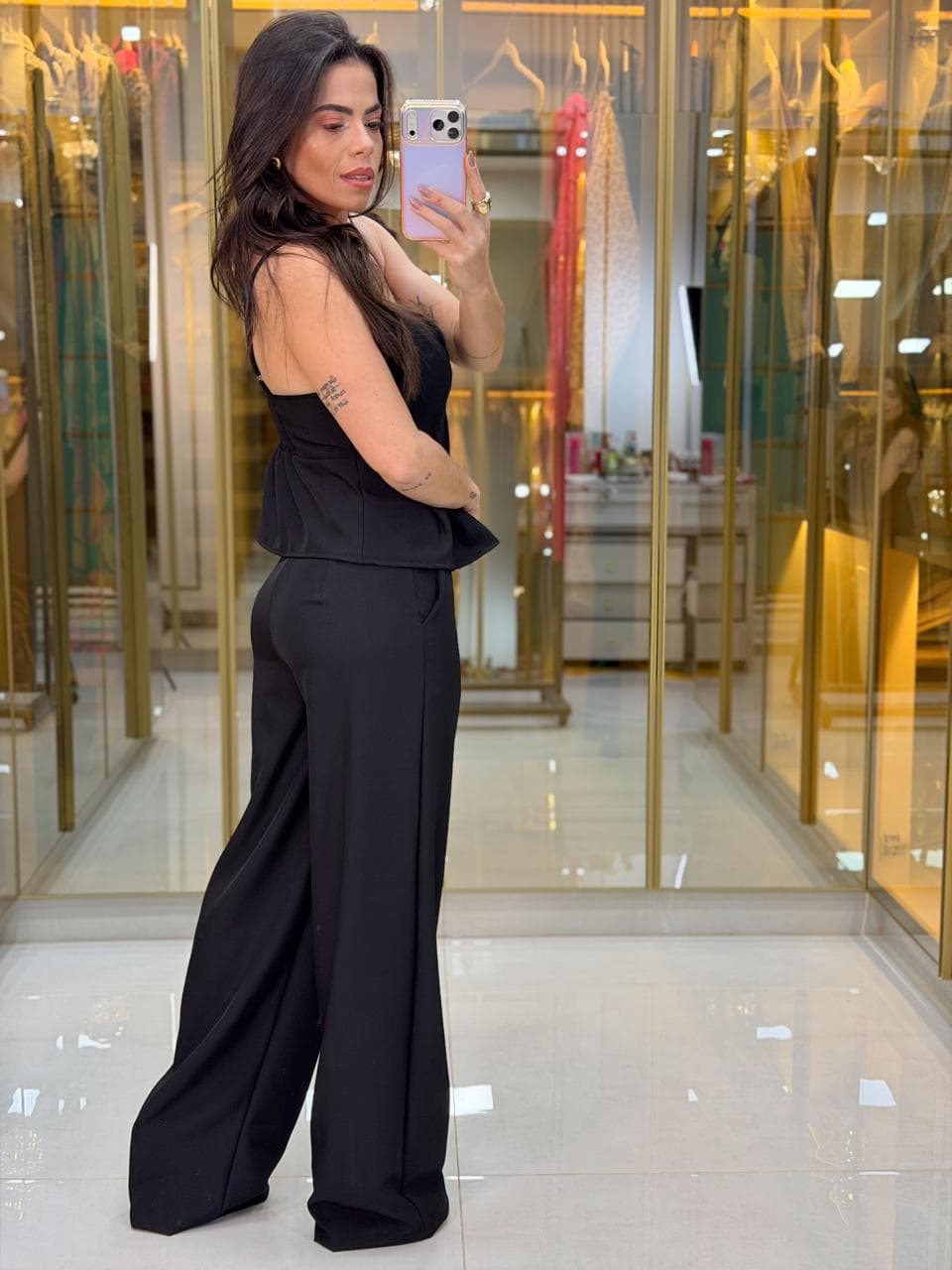 CONJUNTO CALÇA ALFAIATARIA
