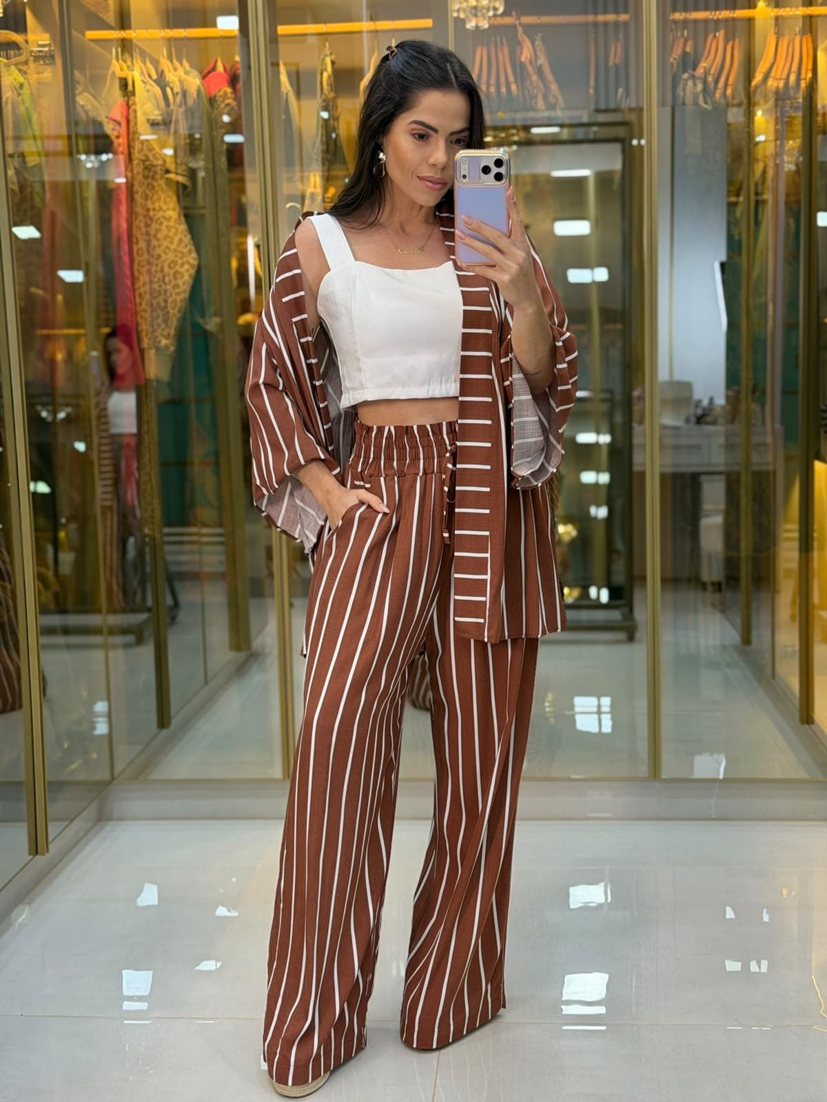 CONJUNTO KIMONO CALCA