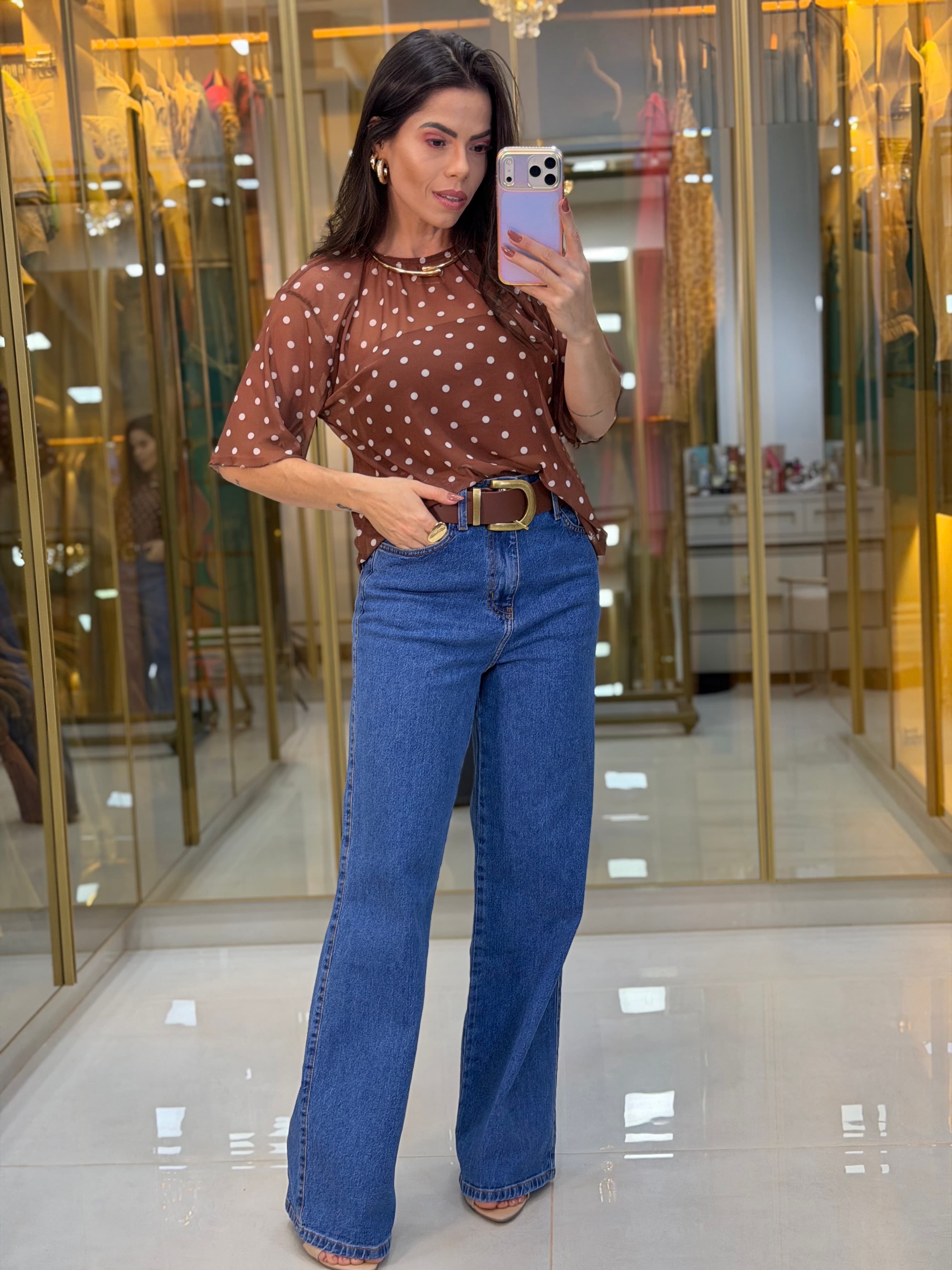 BLUSA TULE POA