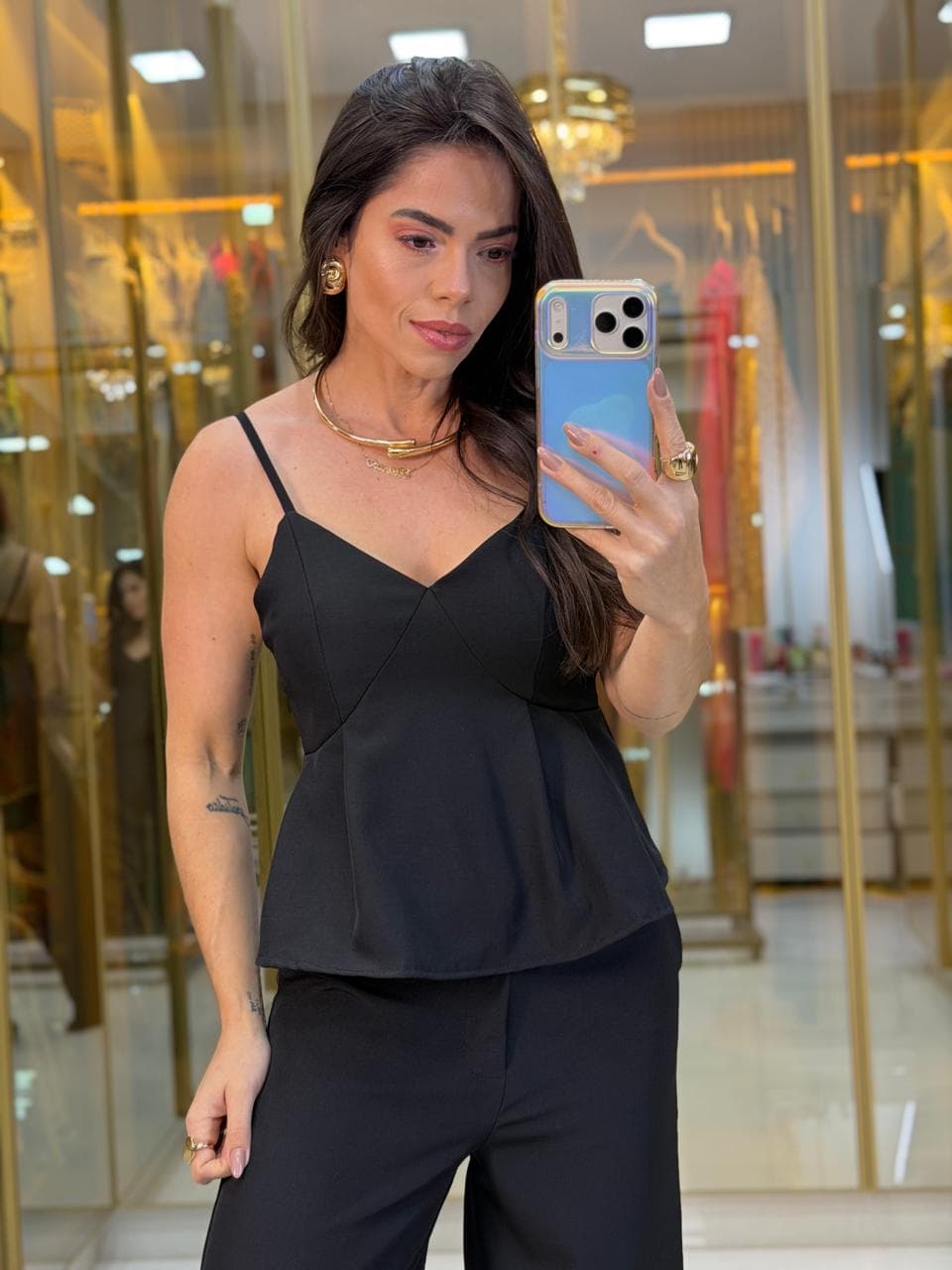 CONJUNTO CALÇA ALFAIATARIA