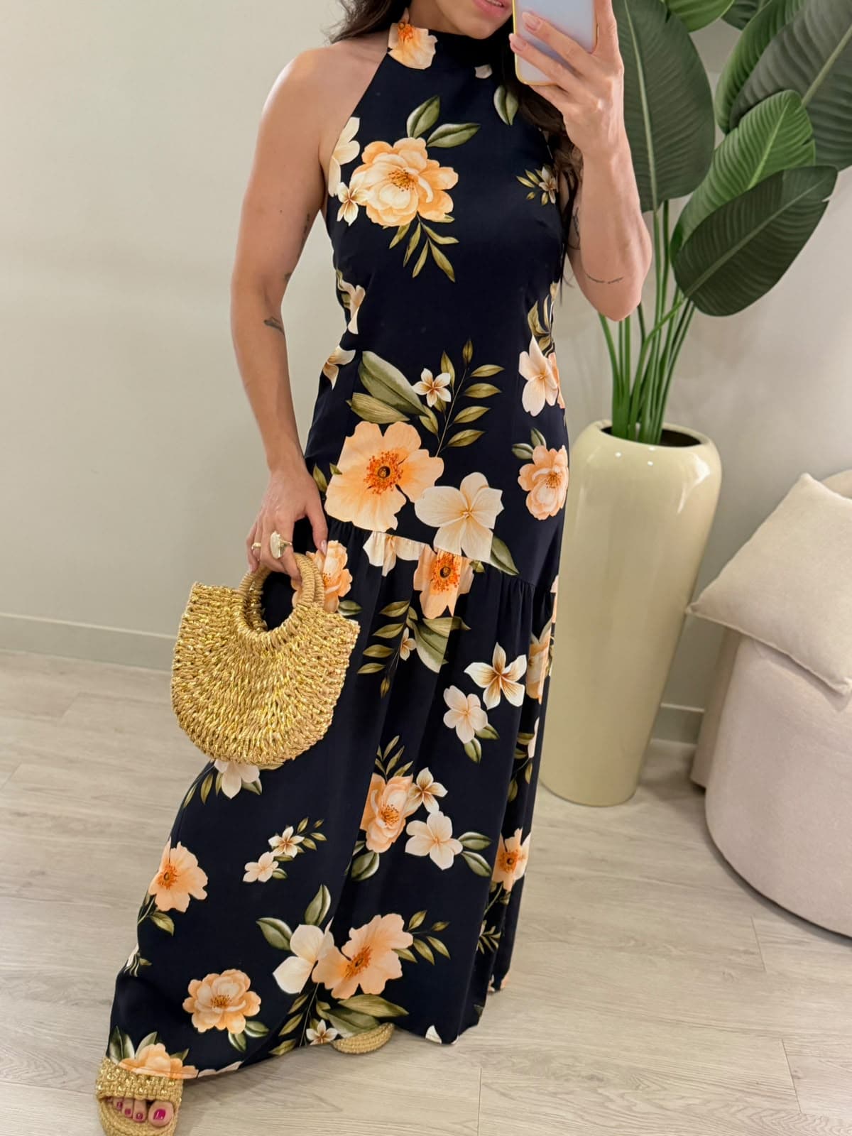 VESTIDO FRENTE ÚNICA