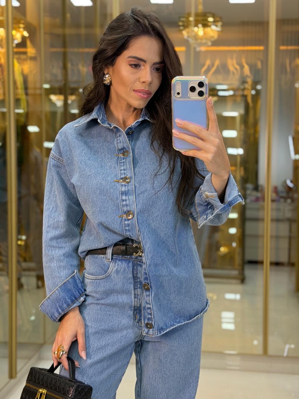 CONJUNTO JEANS CAMISA