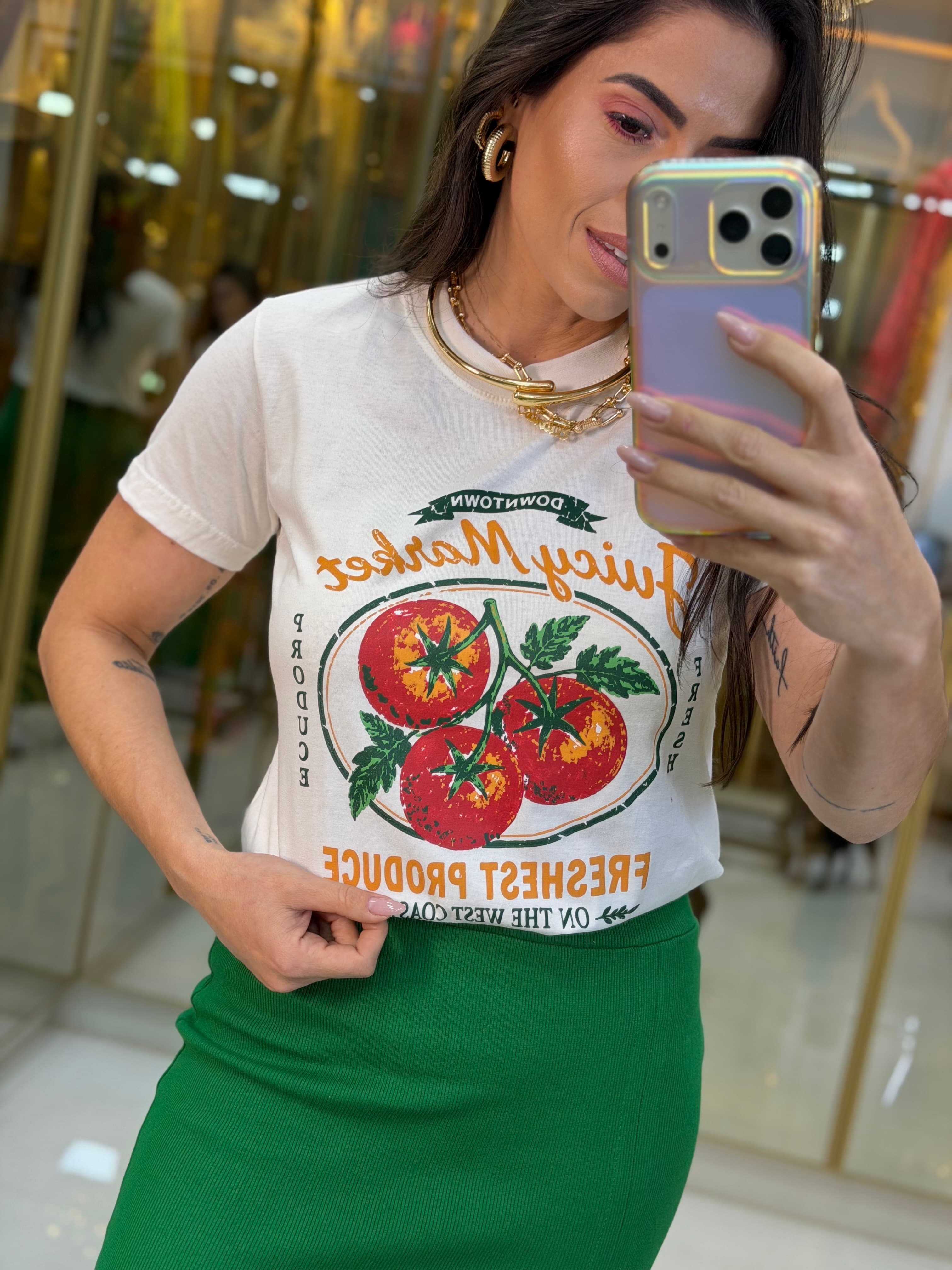 T-SHIRT ALGODÃO