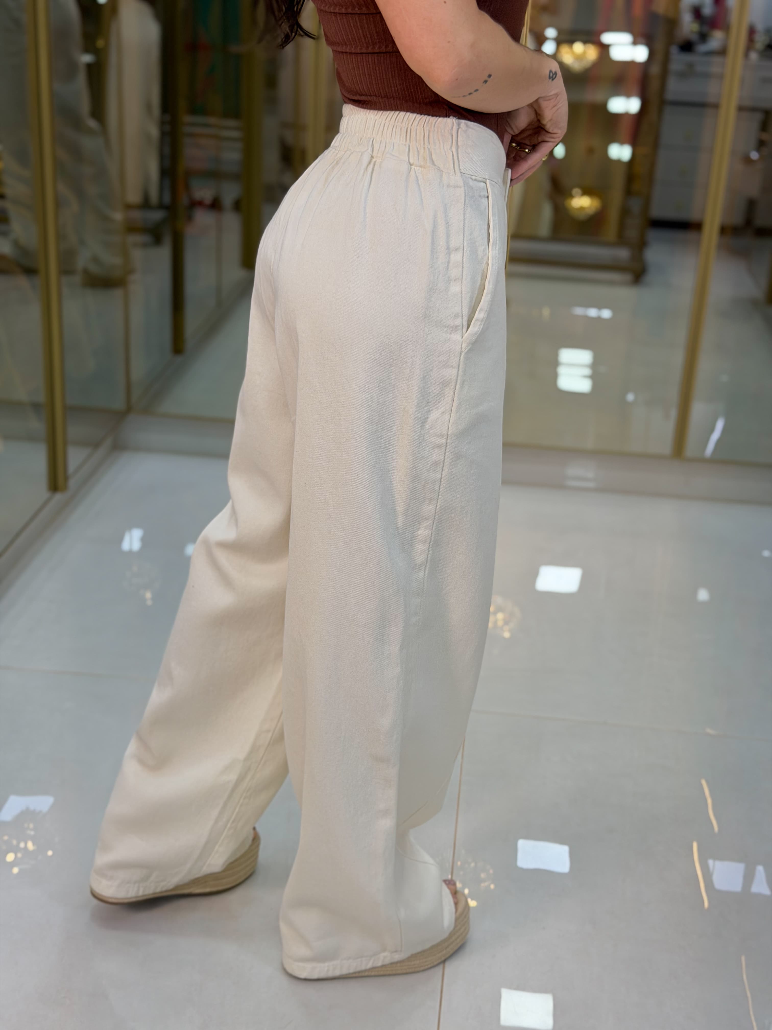 CALÇA PANTALONA JEANS