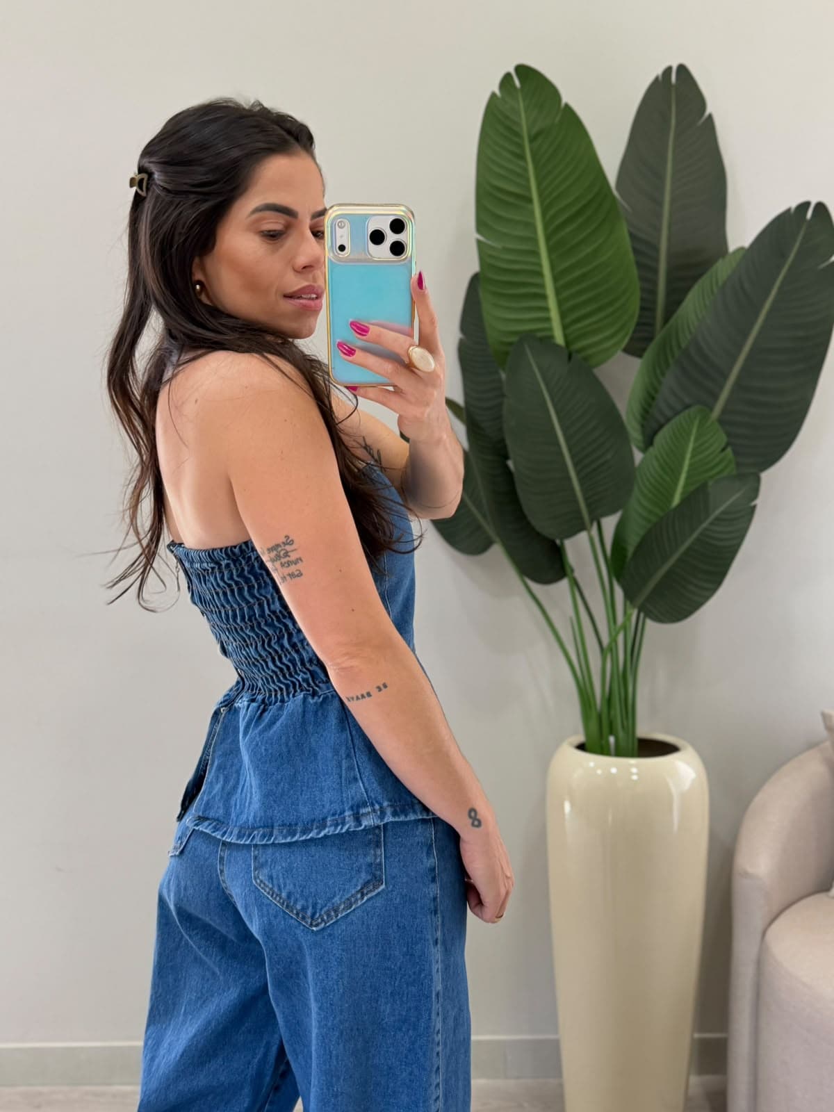 CONJUNTO CALÇA JEANS