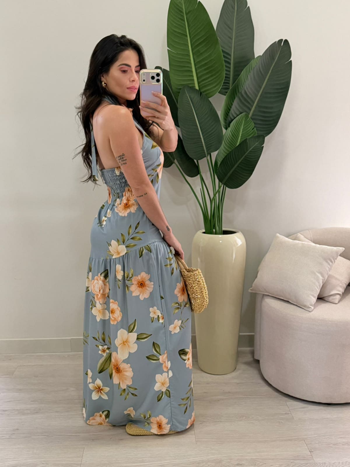 VESTIDO FRENTE ÚNICA