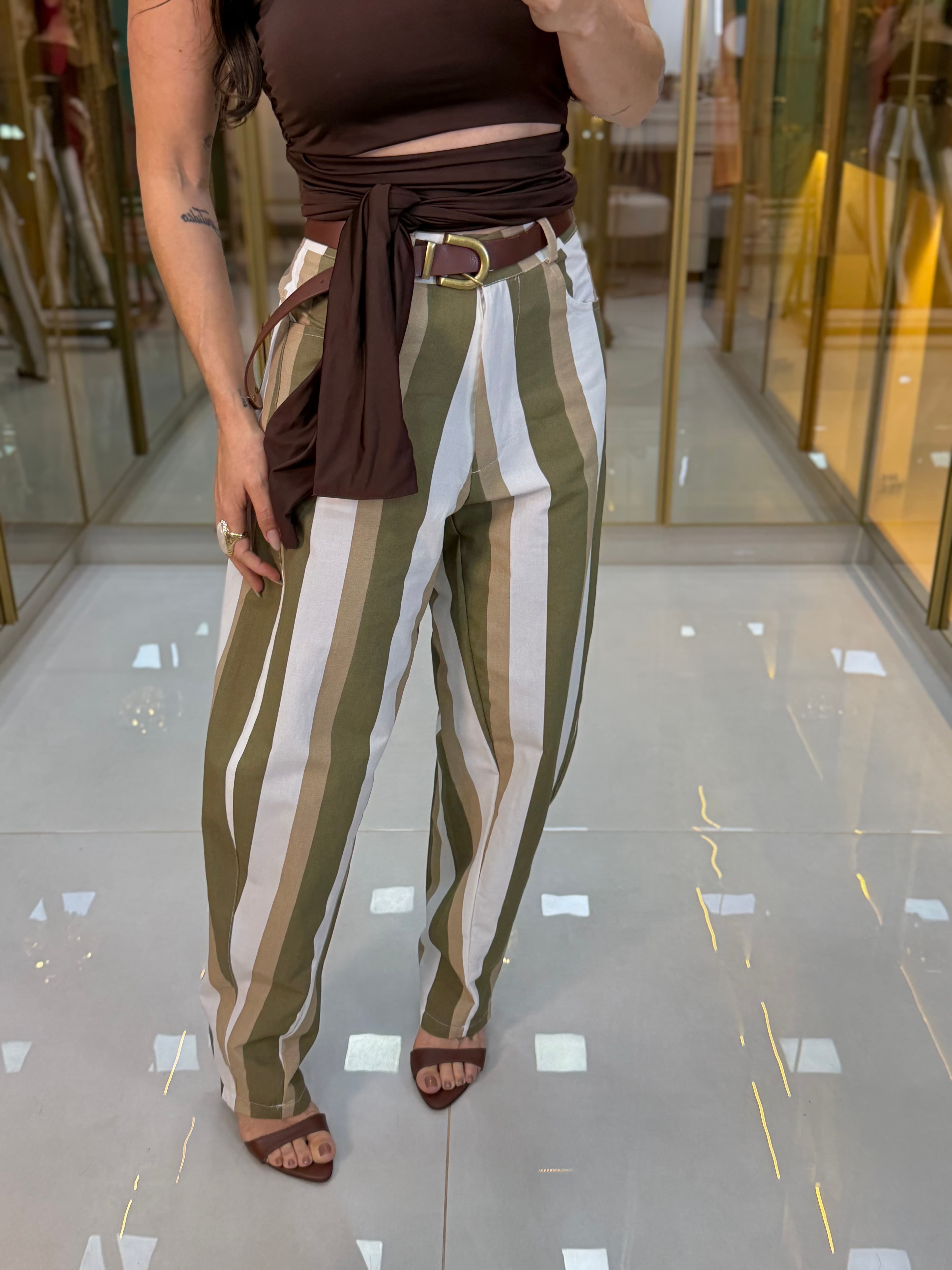 CALÇA BALLON VERDE