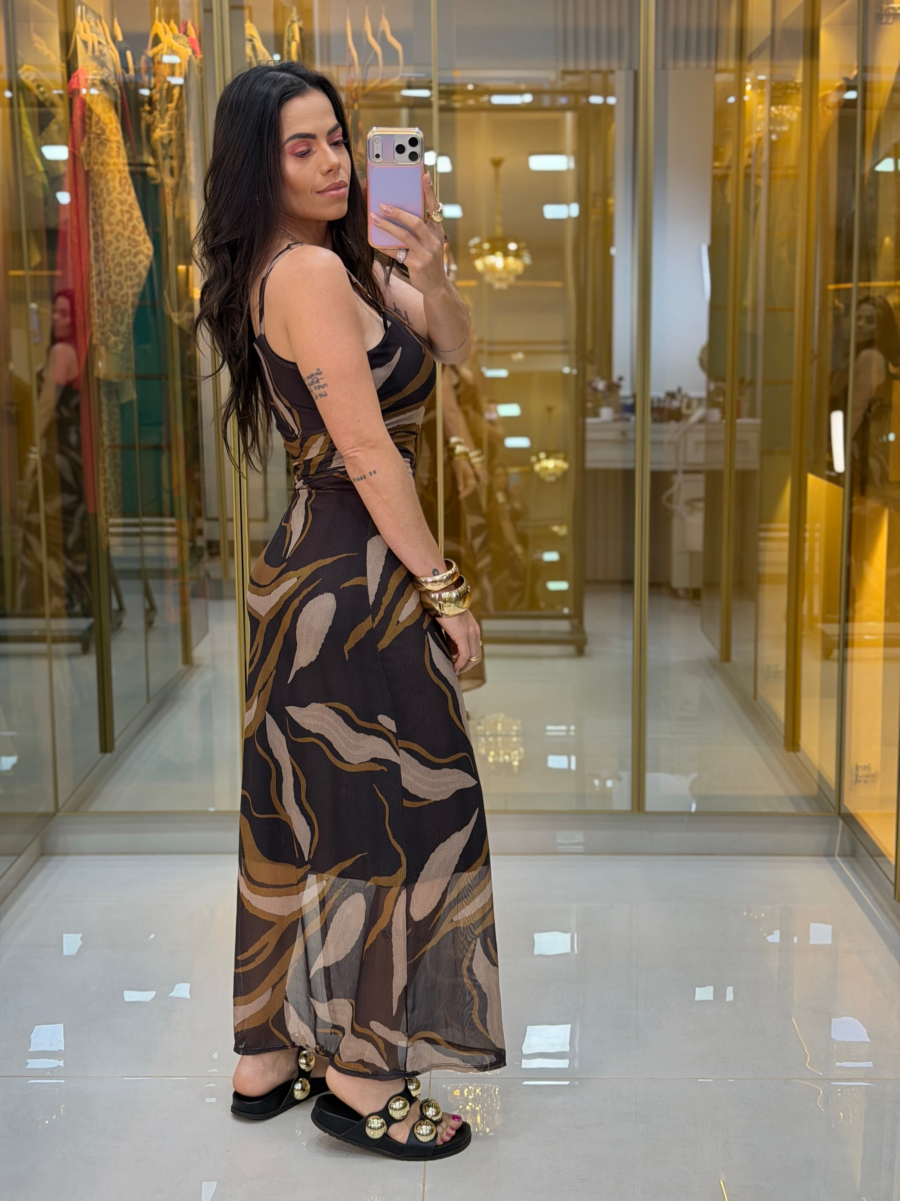 VESTIDO TULE ALÇA