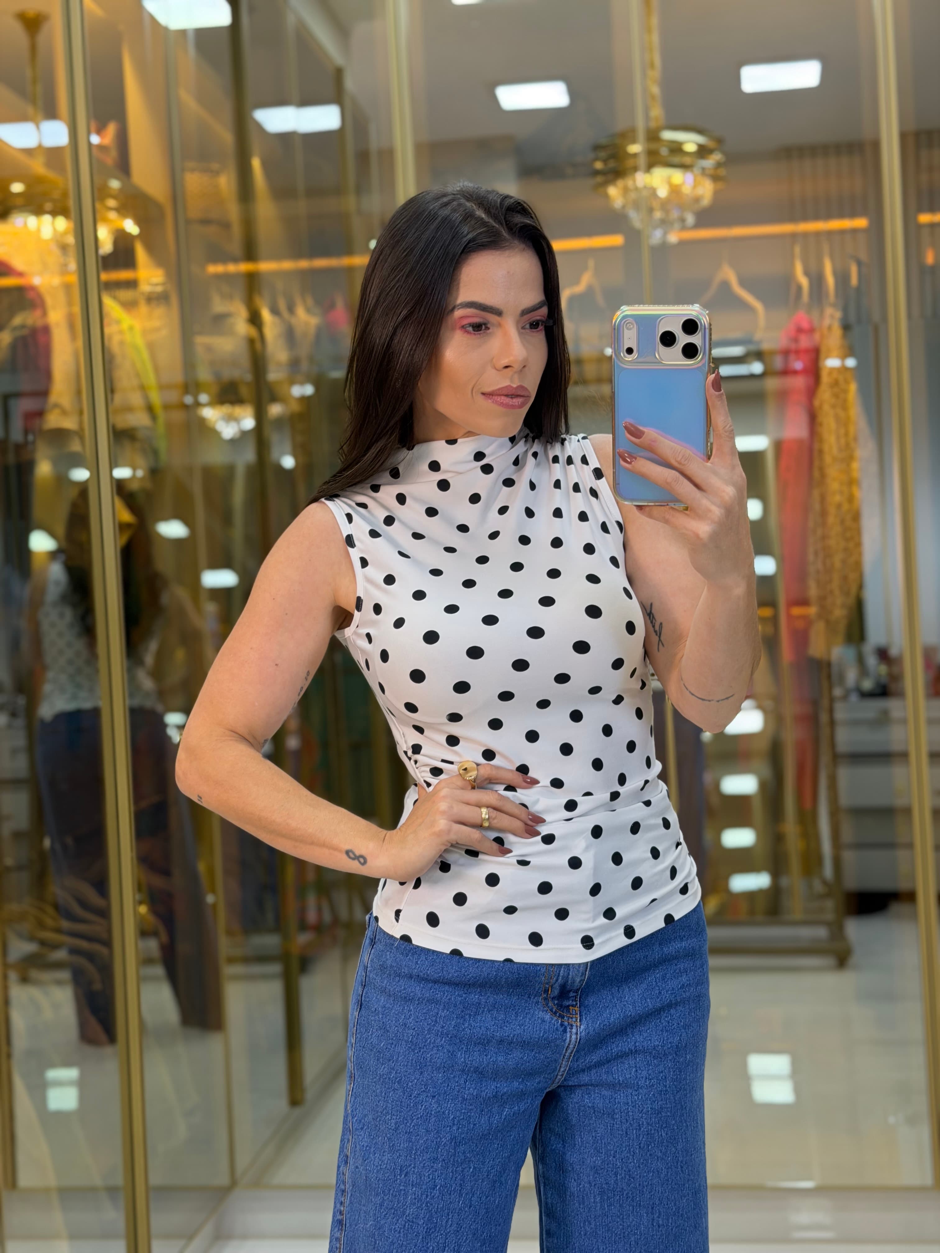 BLUSA POLIAMIDA GOLA