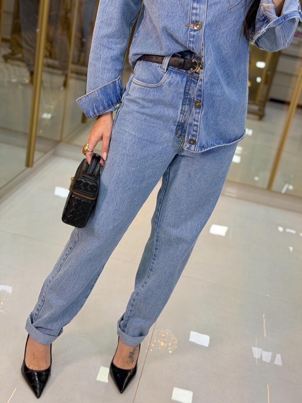 CONJUNTO JEANS CAMISA