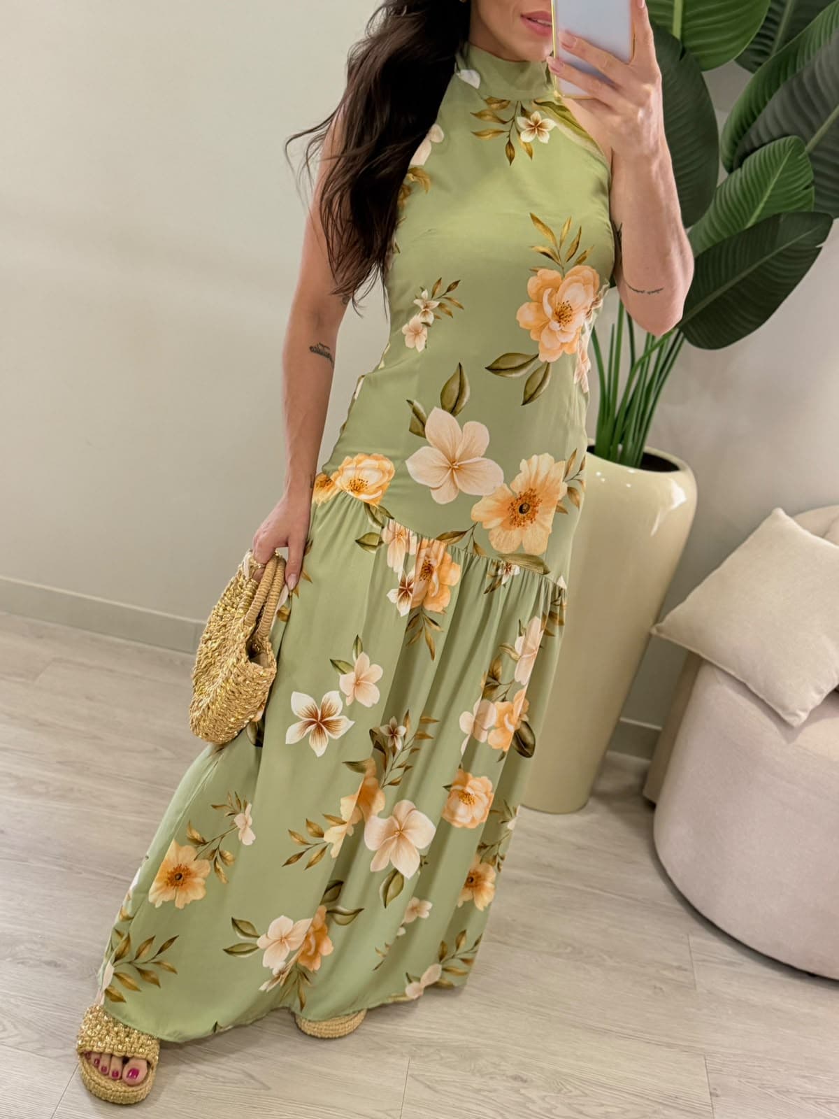 VESTIDO FRENTE ÚNICA