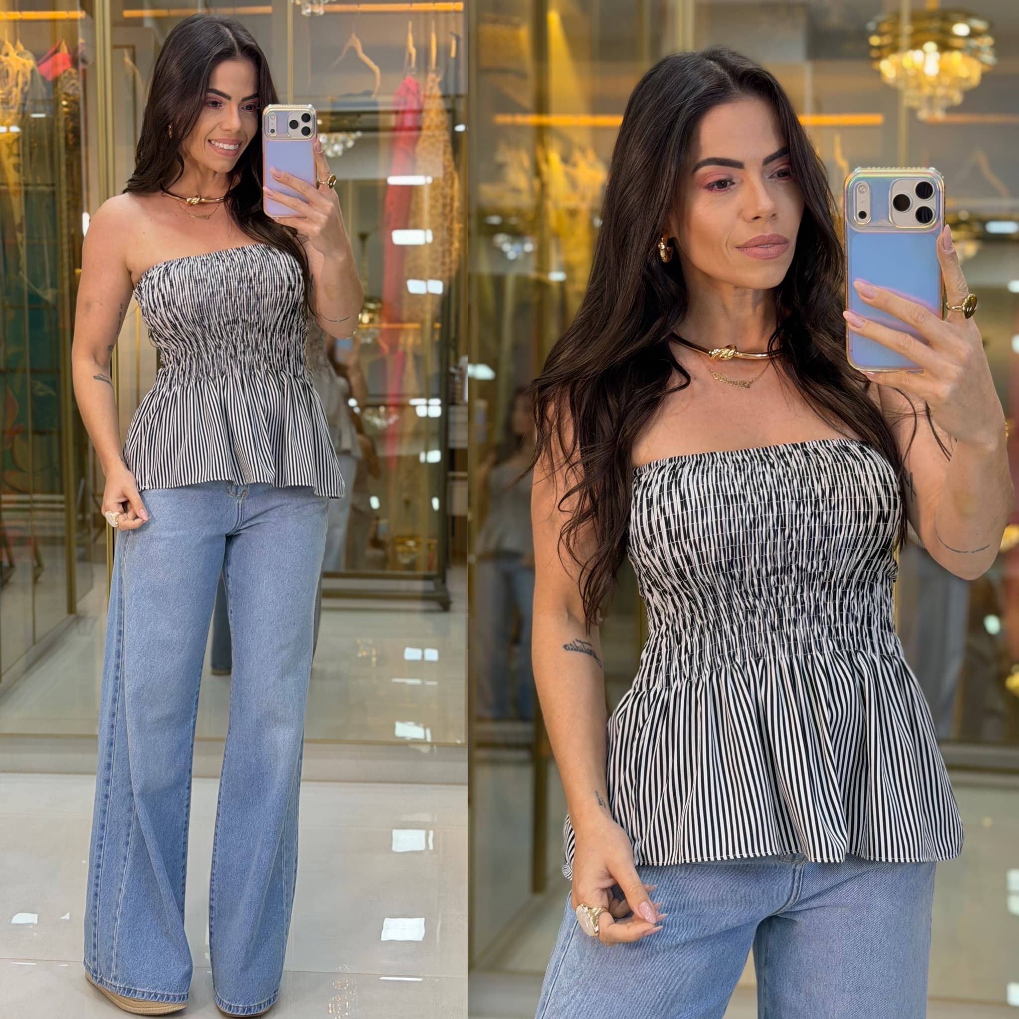 BLUSA LASTEX