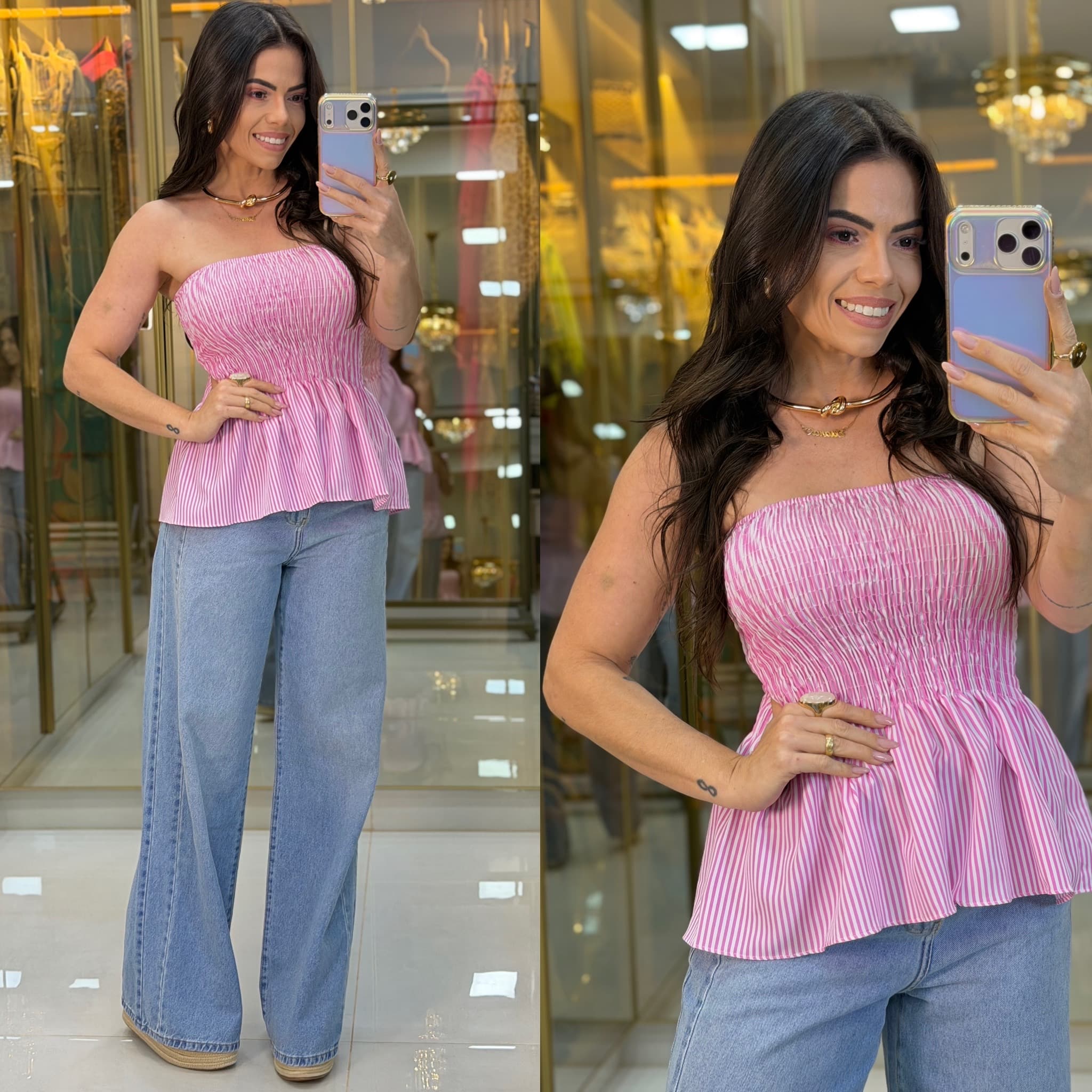 BLUSA LASTEX