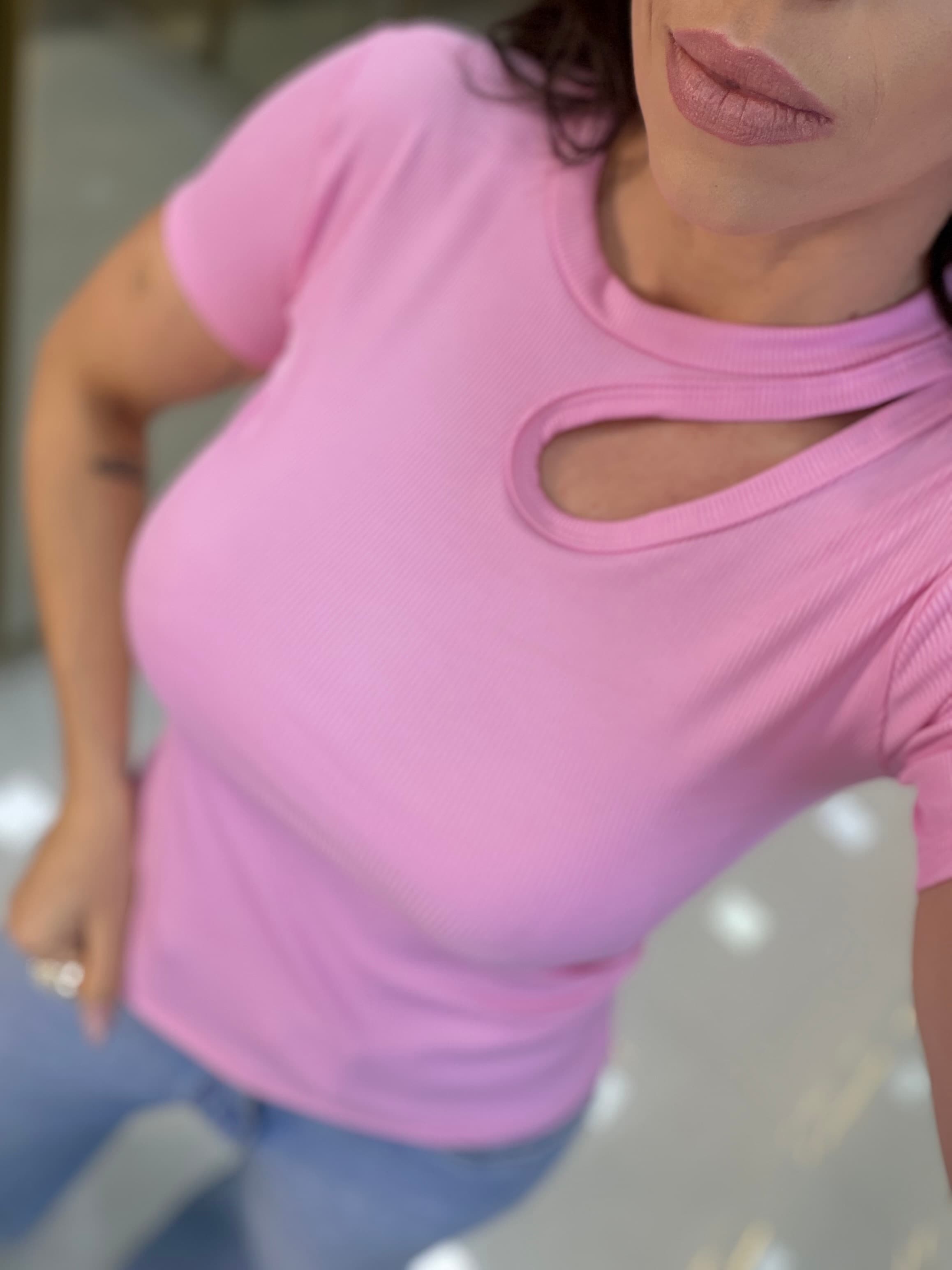 BLUSA CANELADA