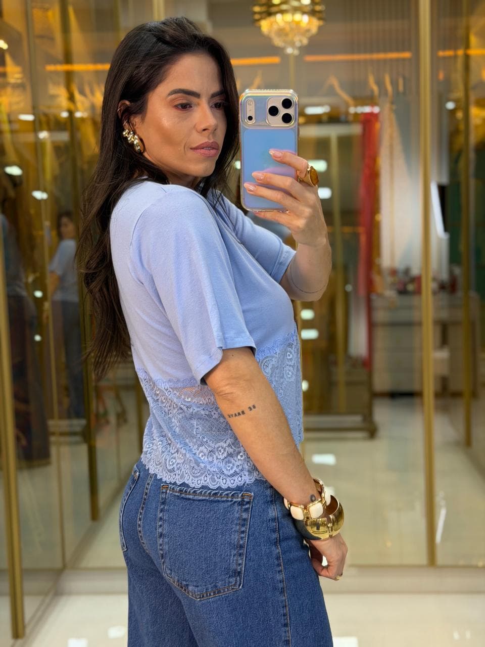BLUSA RENDA