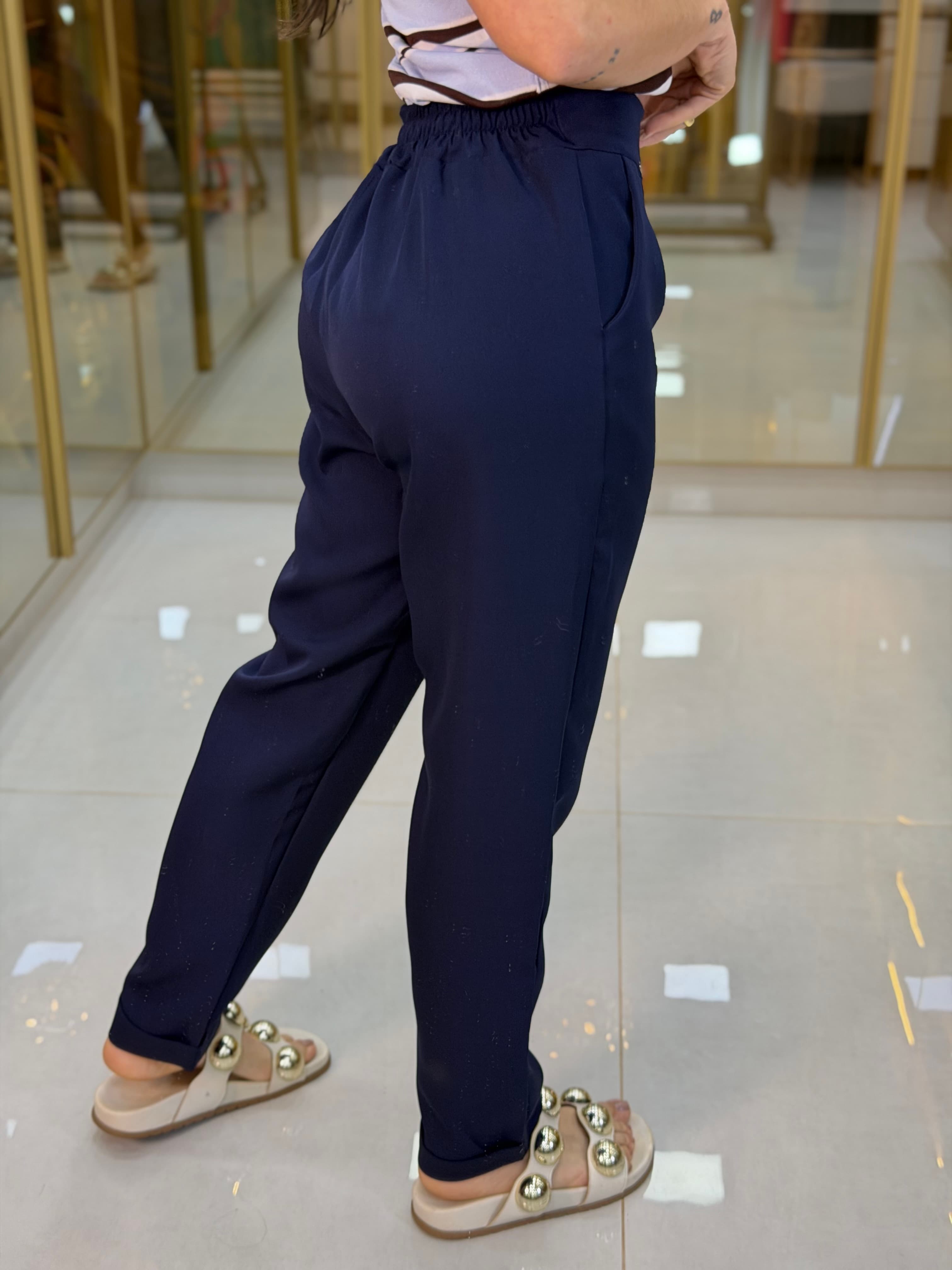 CALÇA ALFAIATARIA ELÁSTICO