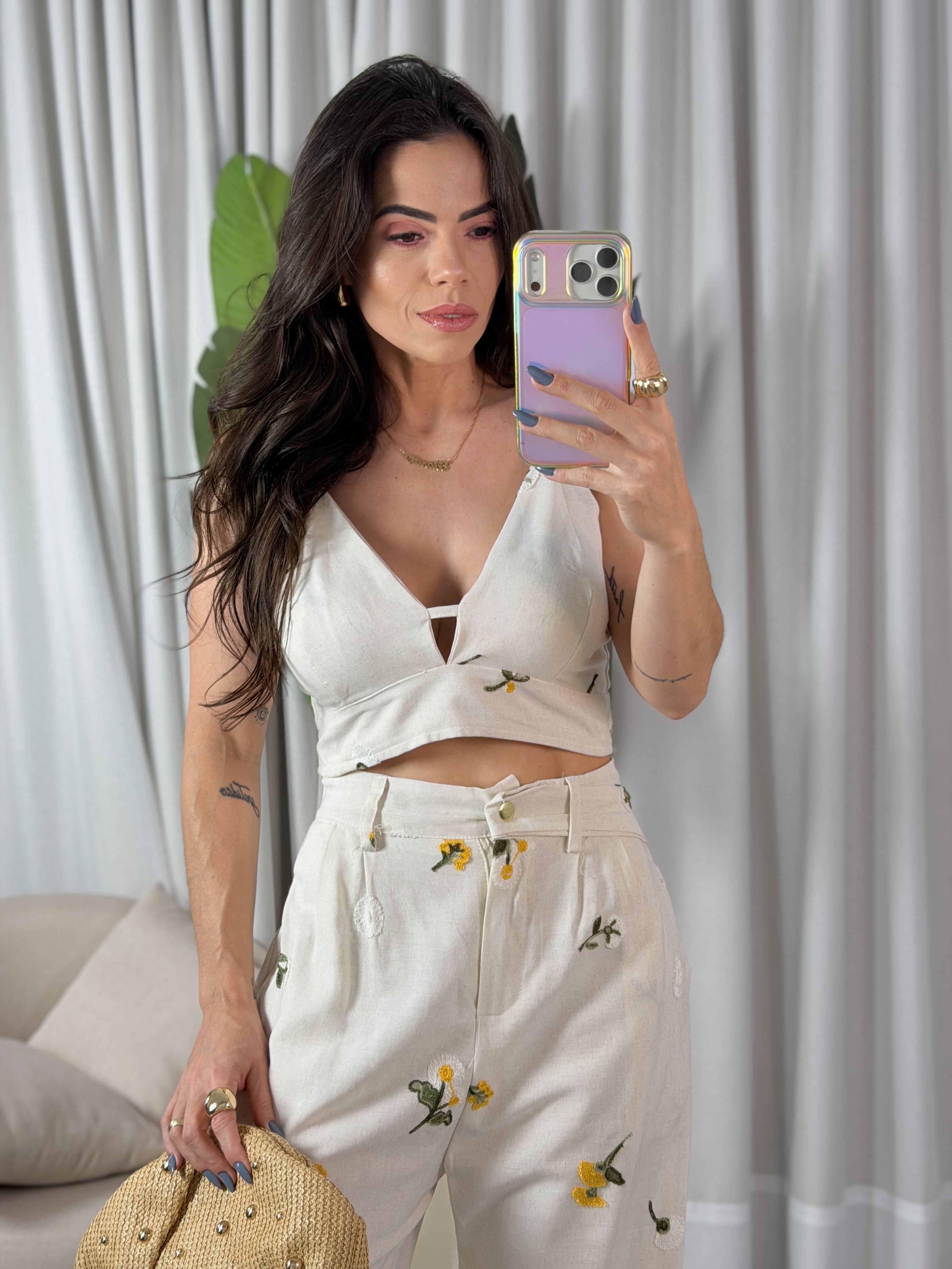 CONJUNTO BORDADO