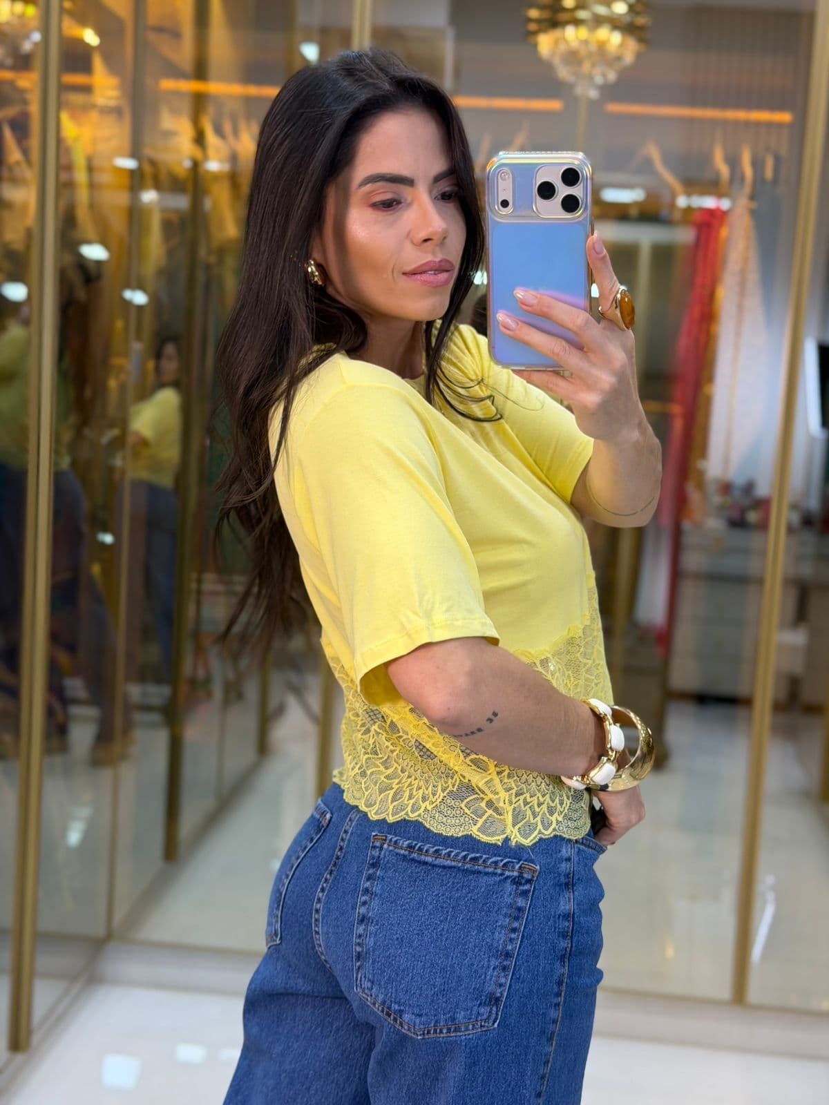 BLUSA RENDA