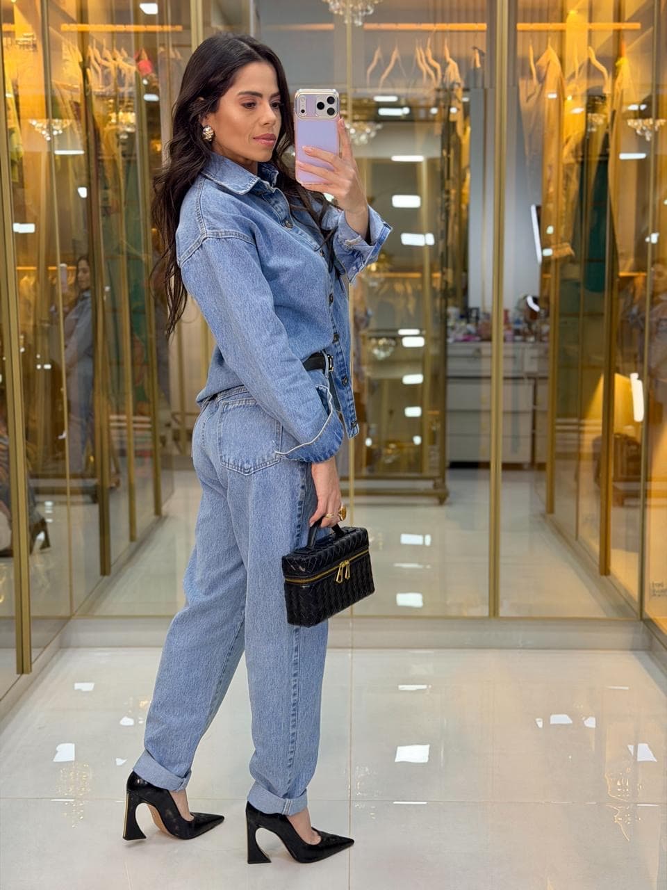 CONJUNTO JEANS CAMISA