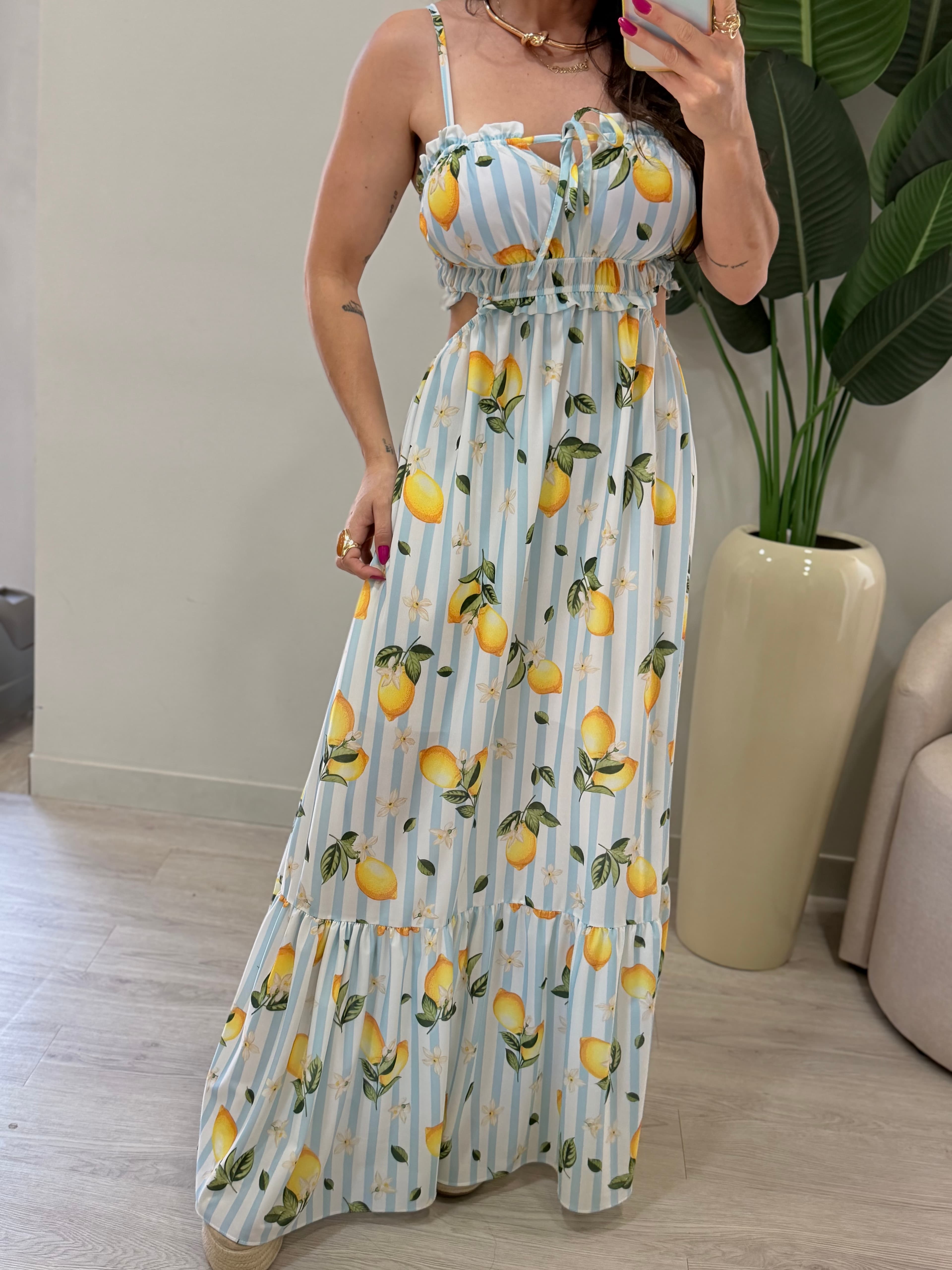 VESTIDO RECORTES