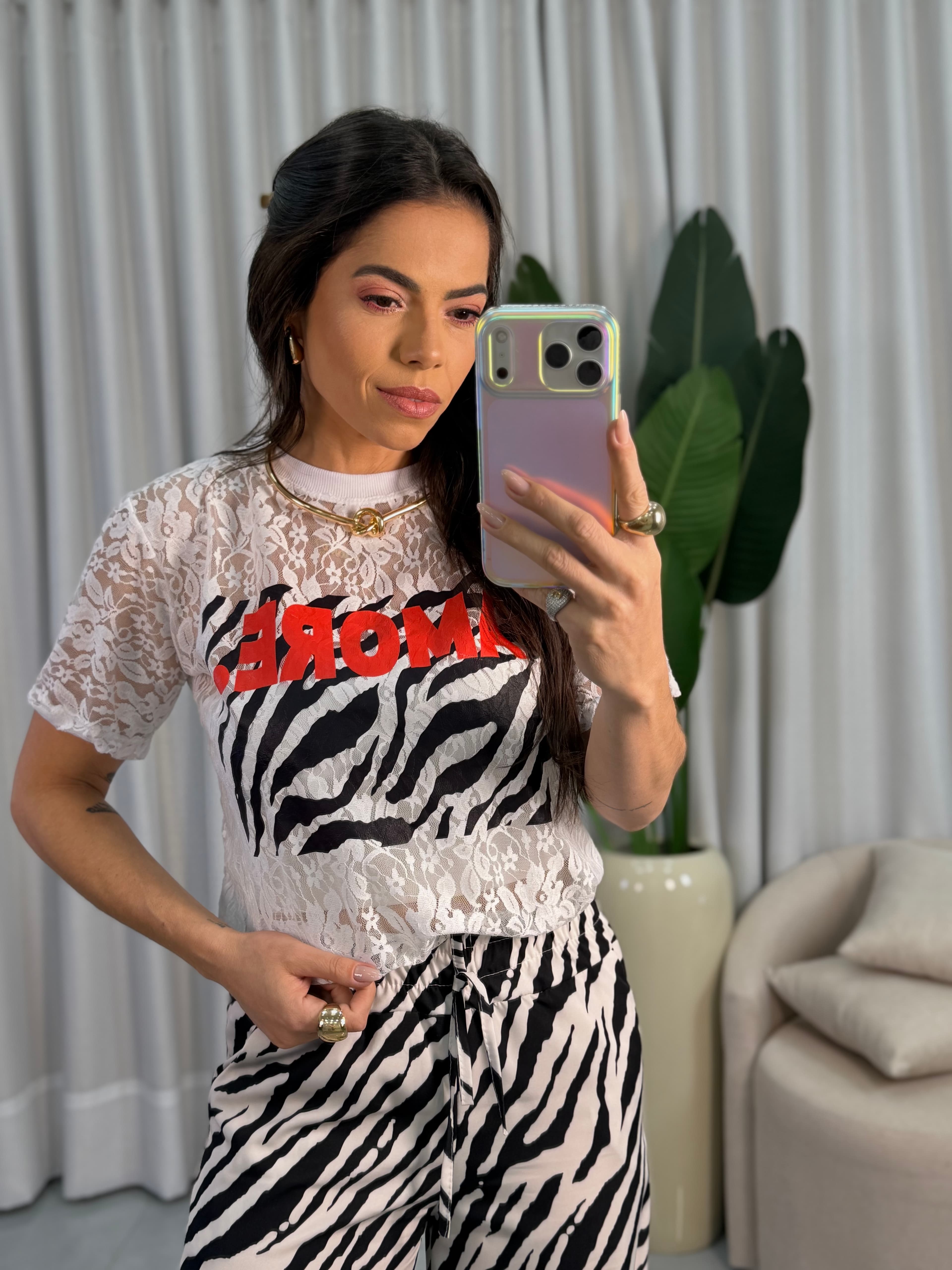 CONJUNTO RENDA ZEBRA