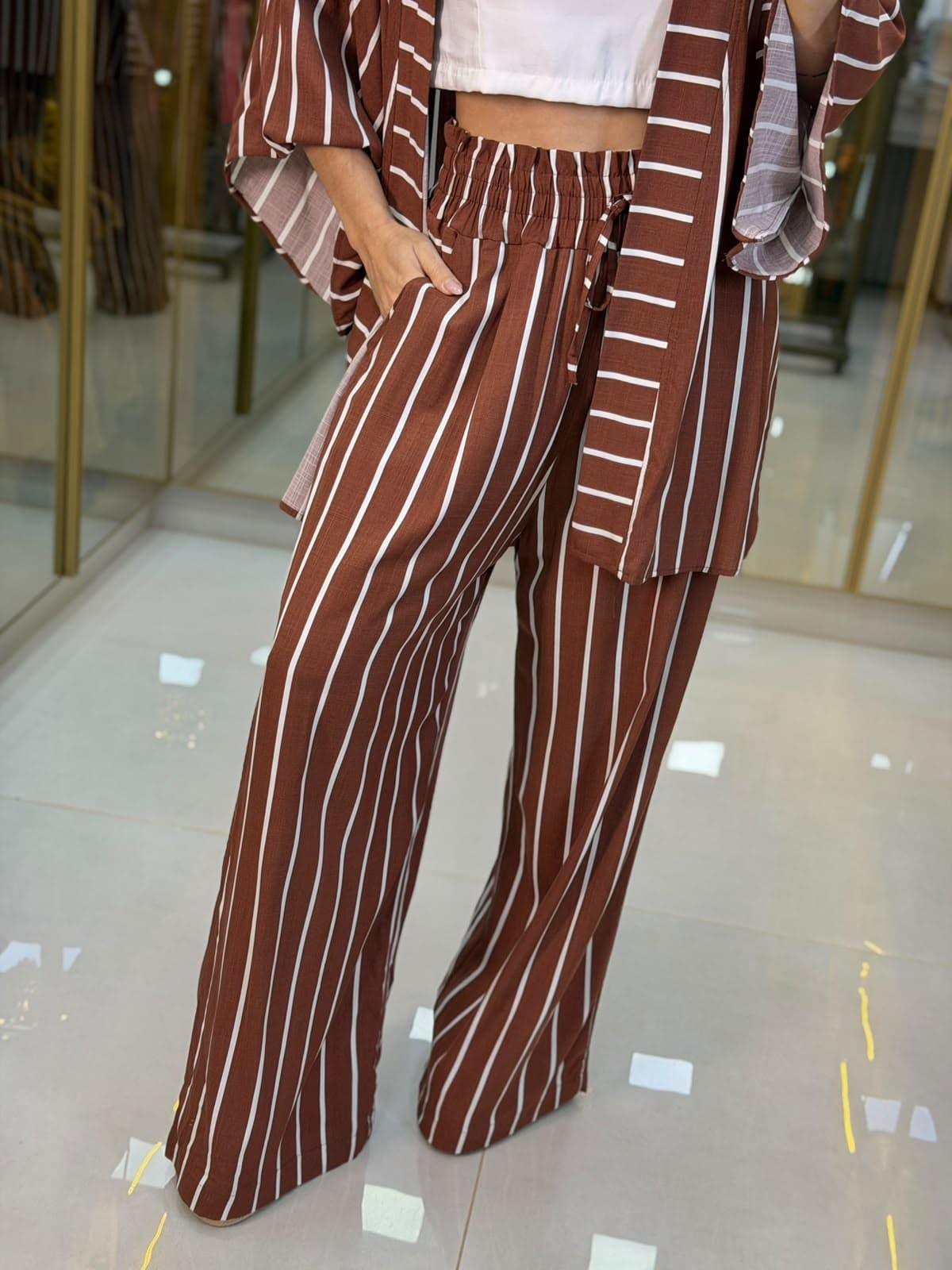 CONJUNTO KIMONO CALCA