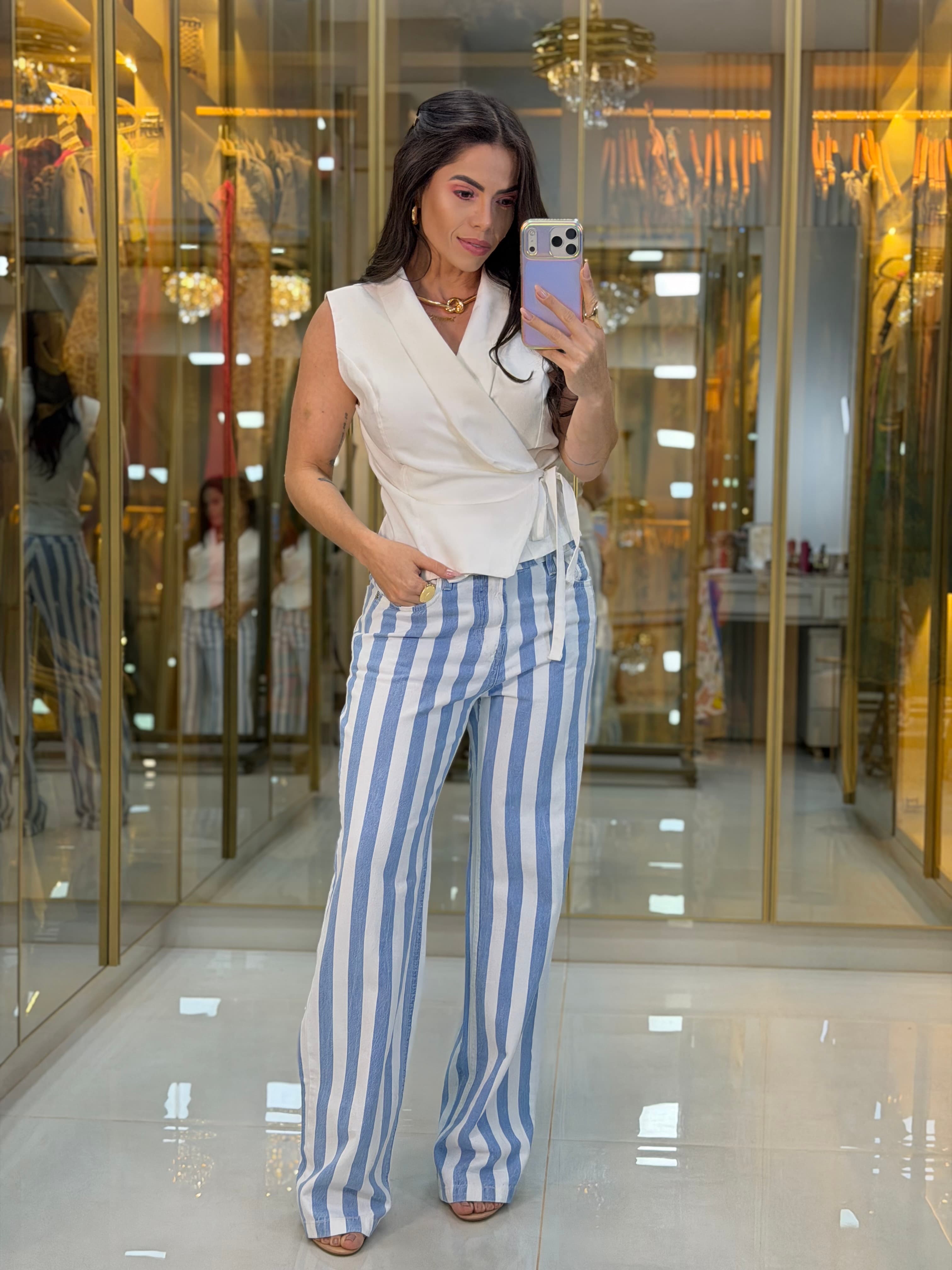 CALÇA JEANS LISTRA