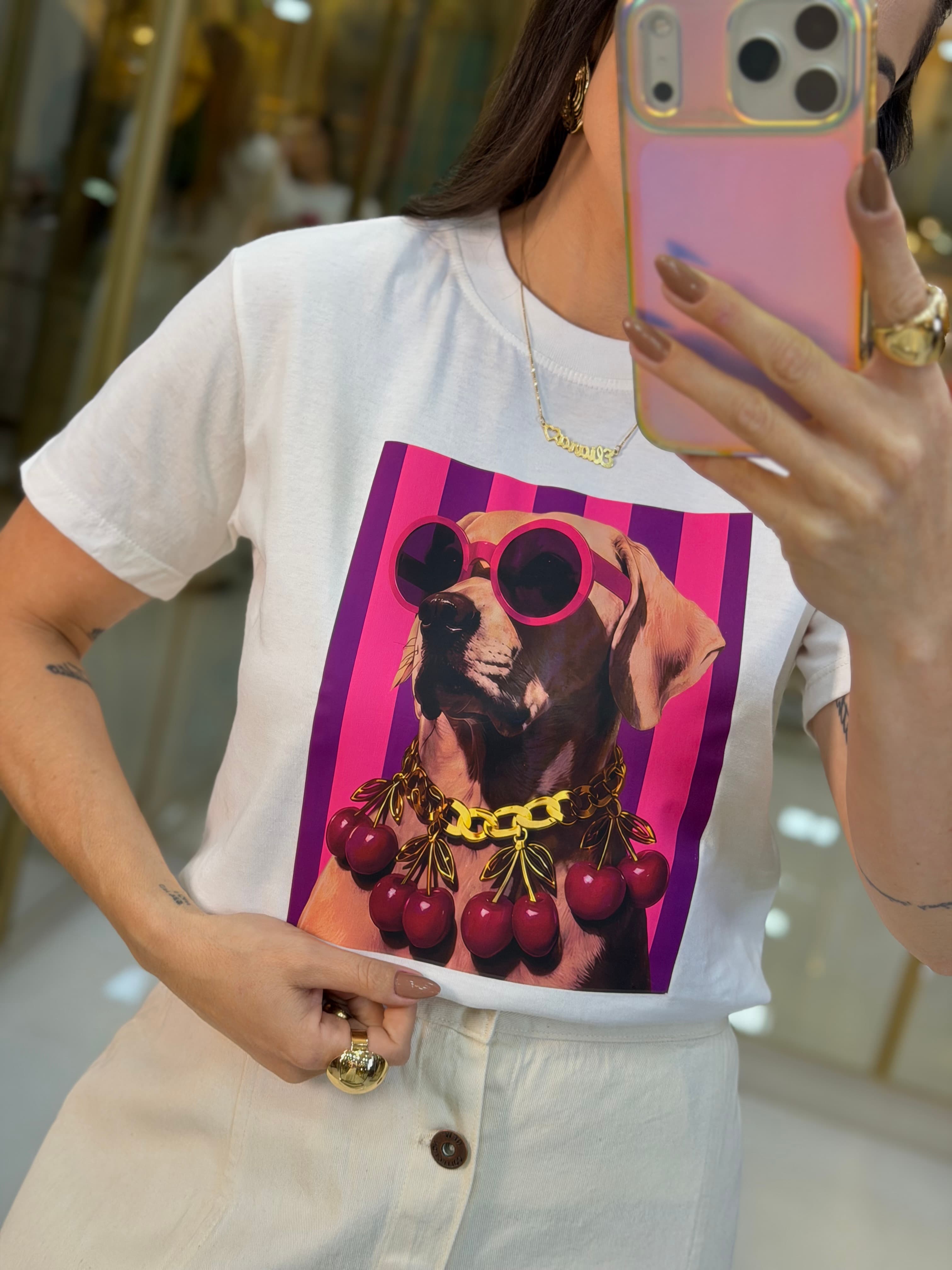 T-SHIRT ALGODÃO
