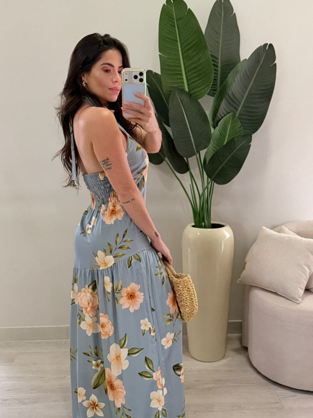 VESTIDO FRENTE ÚNICA
