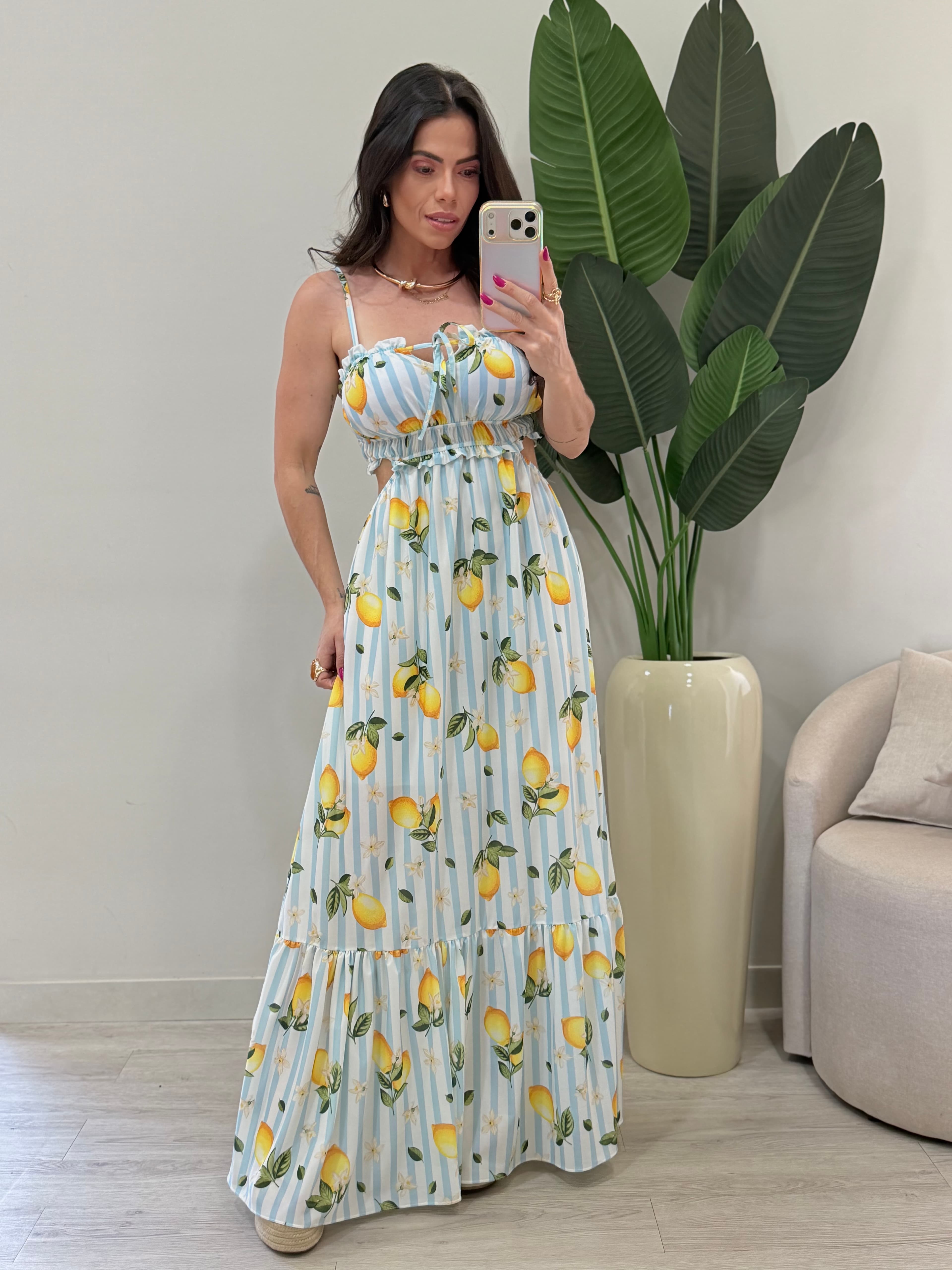 VESTIDO RECORTES