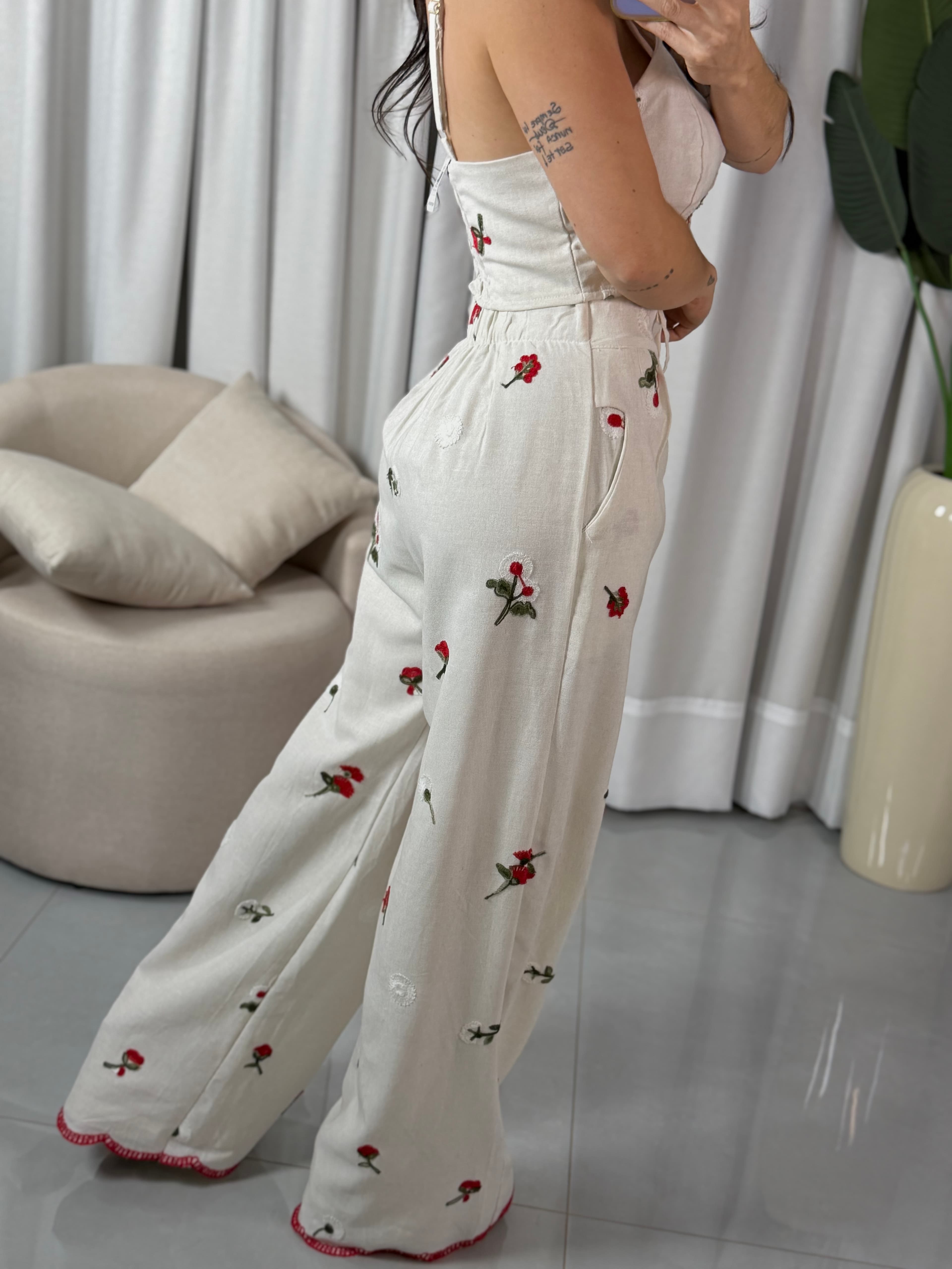 CONJUNTO BORDADO