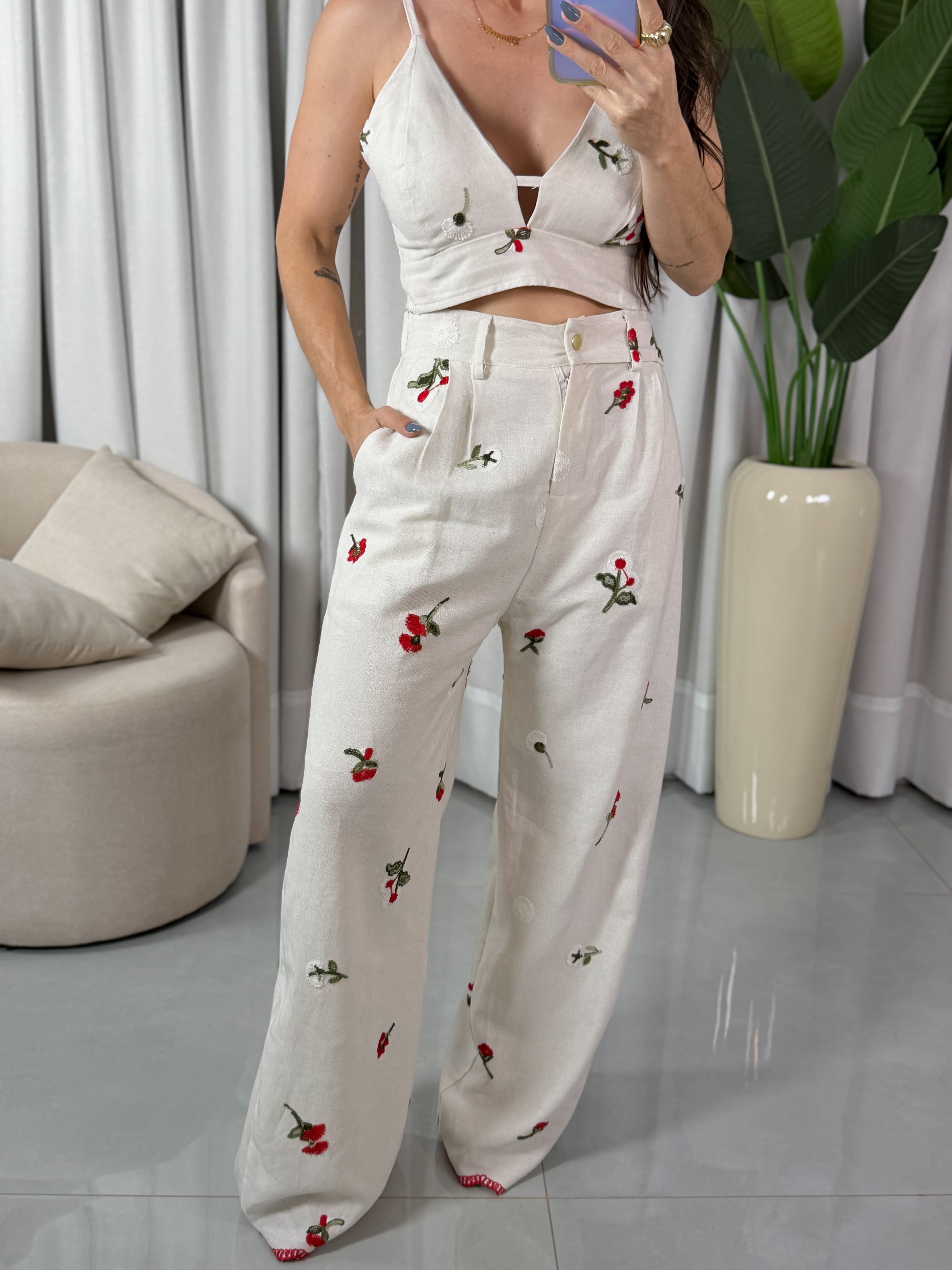 CONJUNTO BORDADO