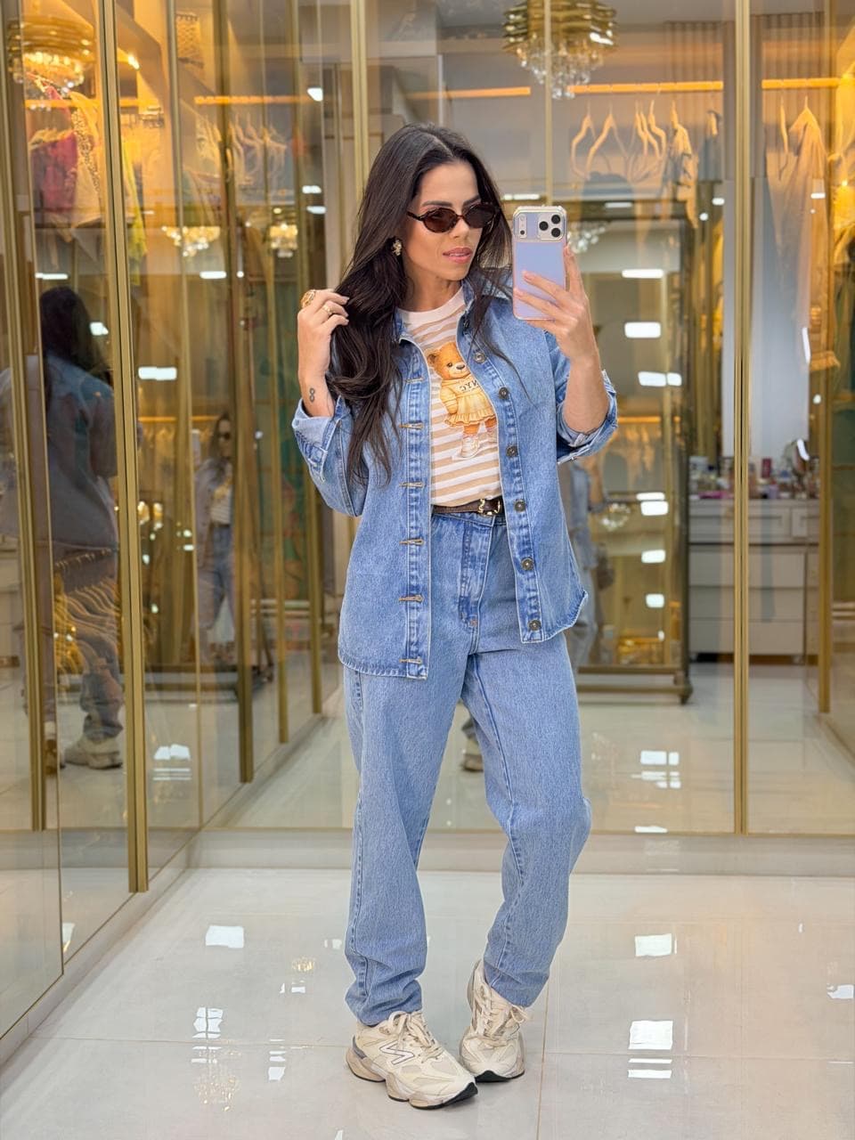 CONJUNTO JEANS CAMISA