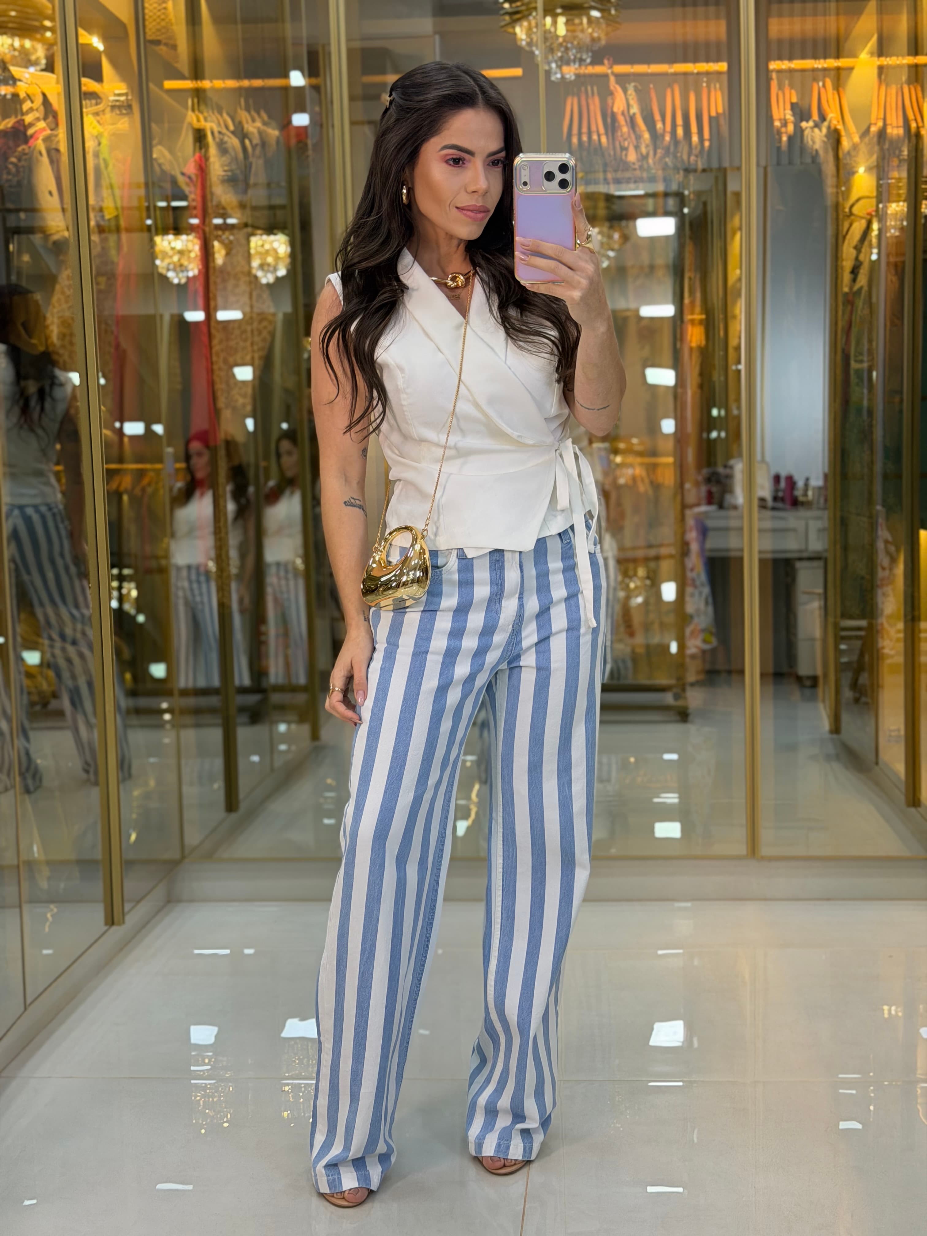 CALÇA JEANS LISTRA