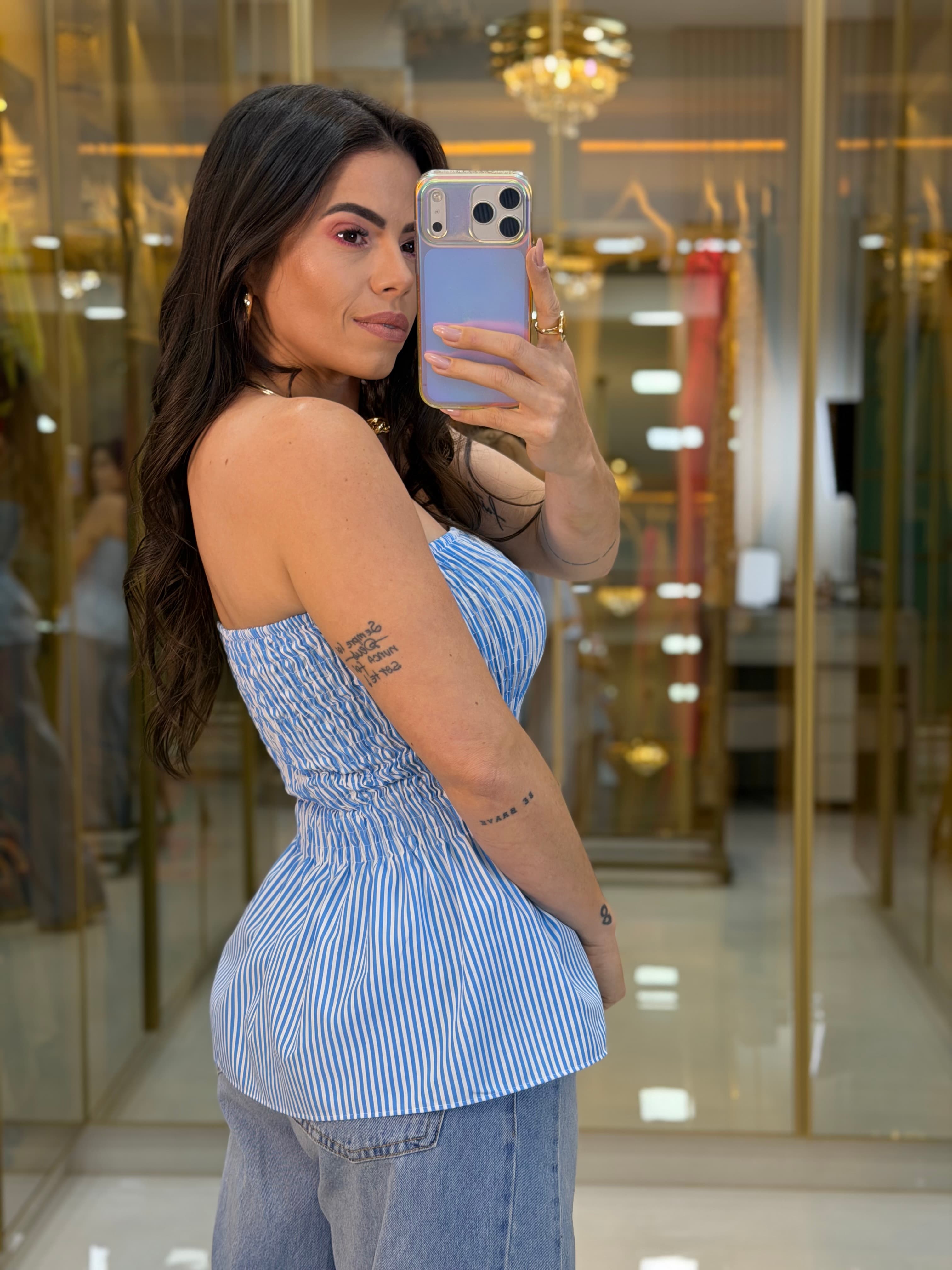 BLUSA LASTEX