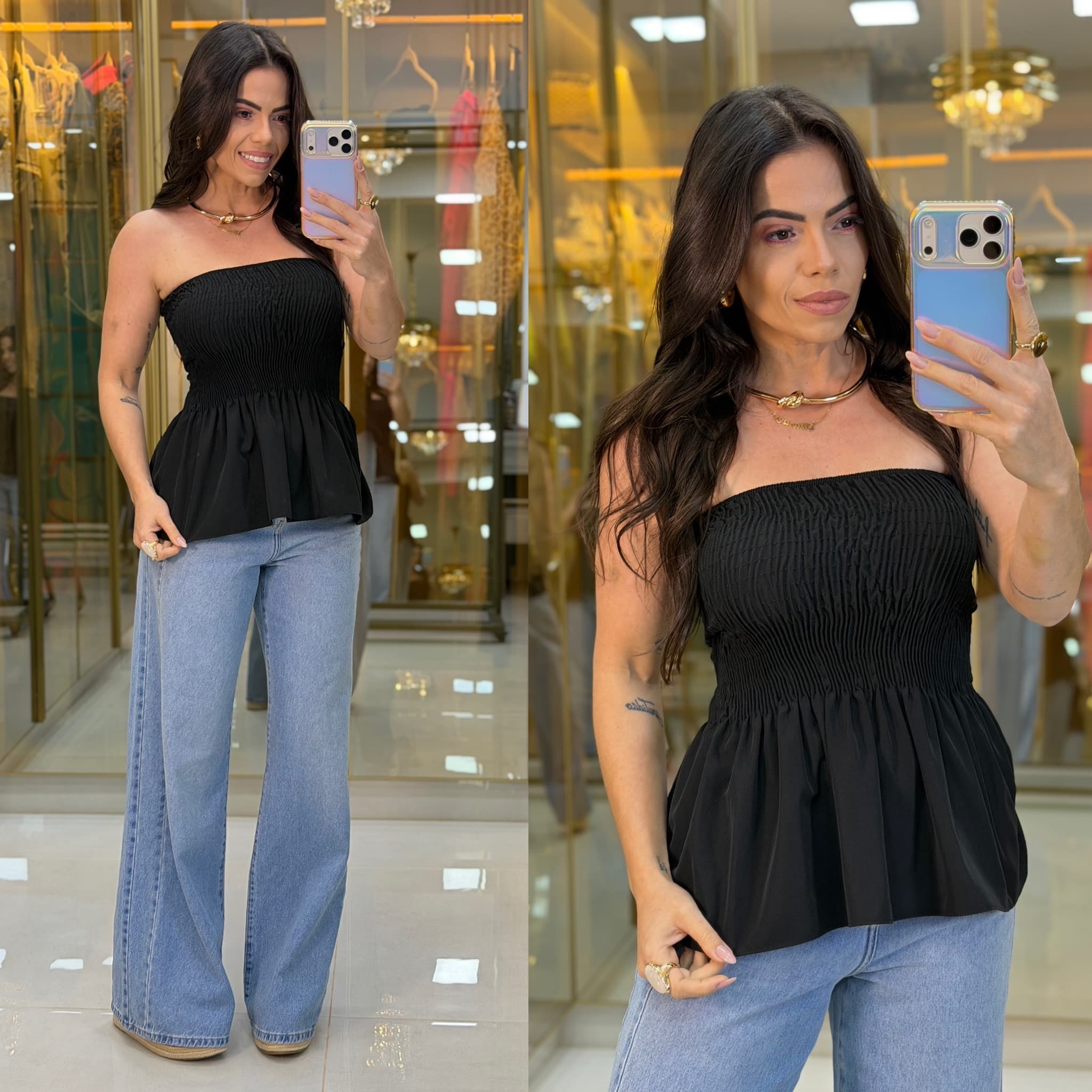 BLUSA LASTEX