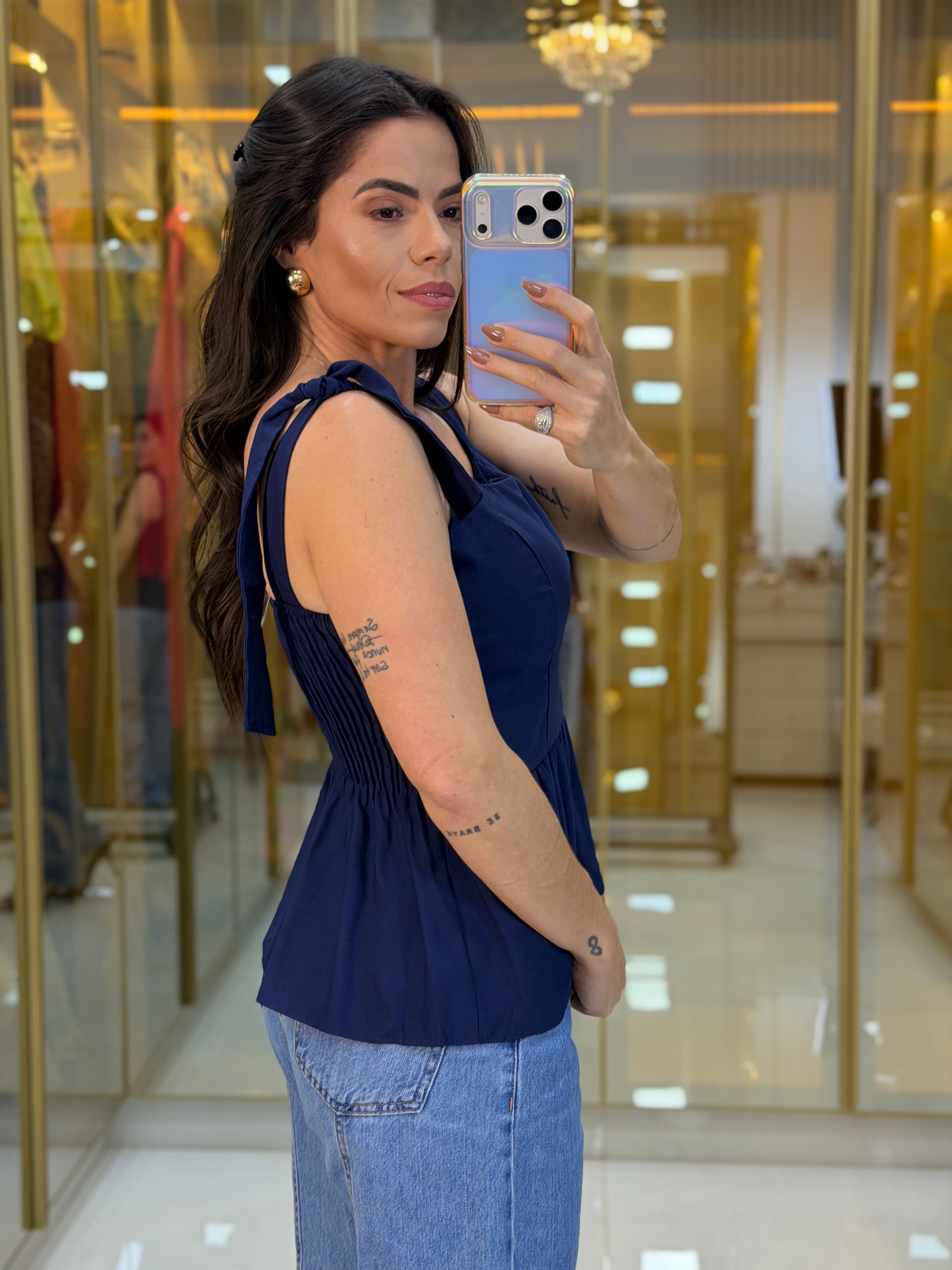 BLUSA AMARRAÇÃO