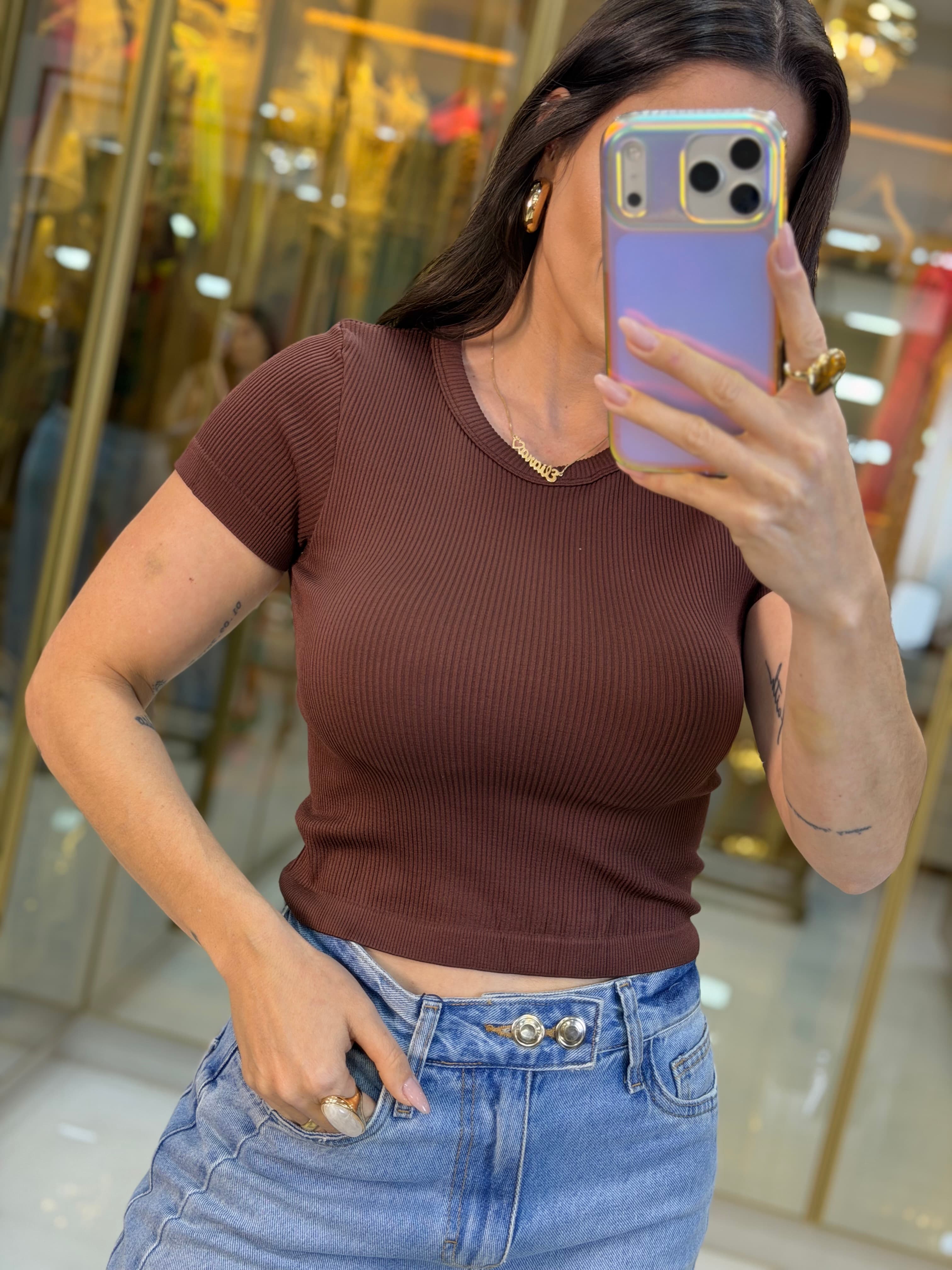 CROPPED MICROFIBRA