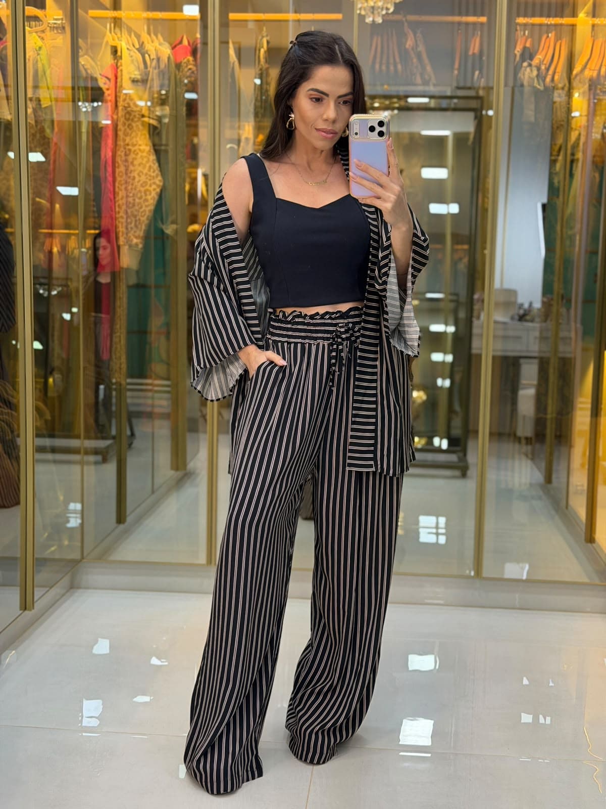 CONJUNTO KIMONO CALCA