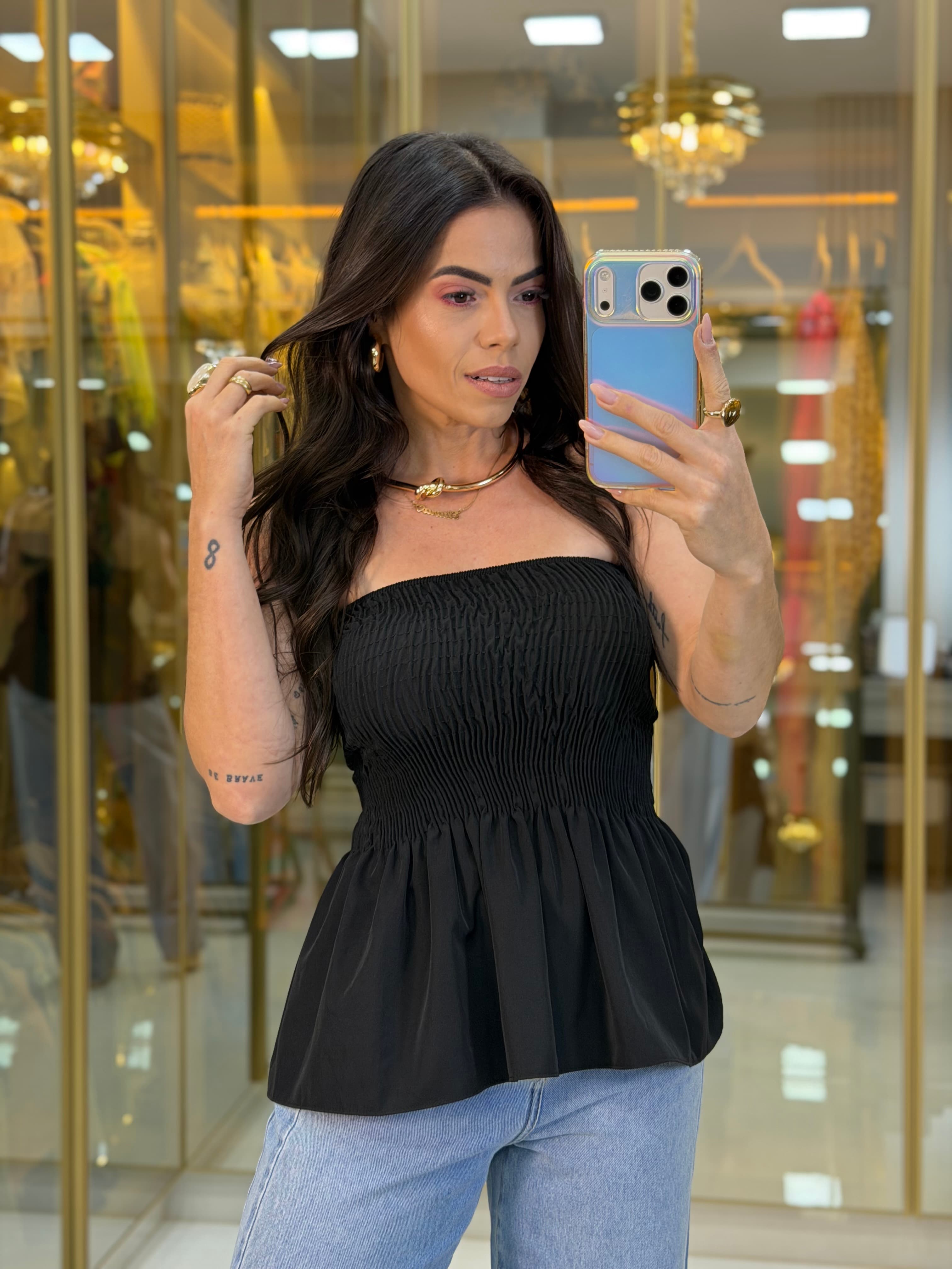 BLUSA LASTEX