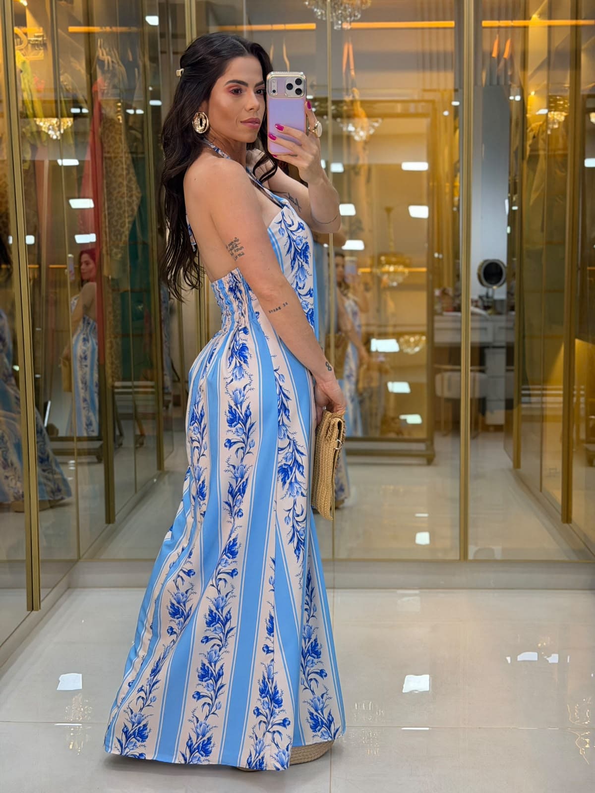 VESTIDO FRENTE ÚNICA